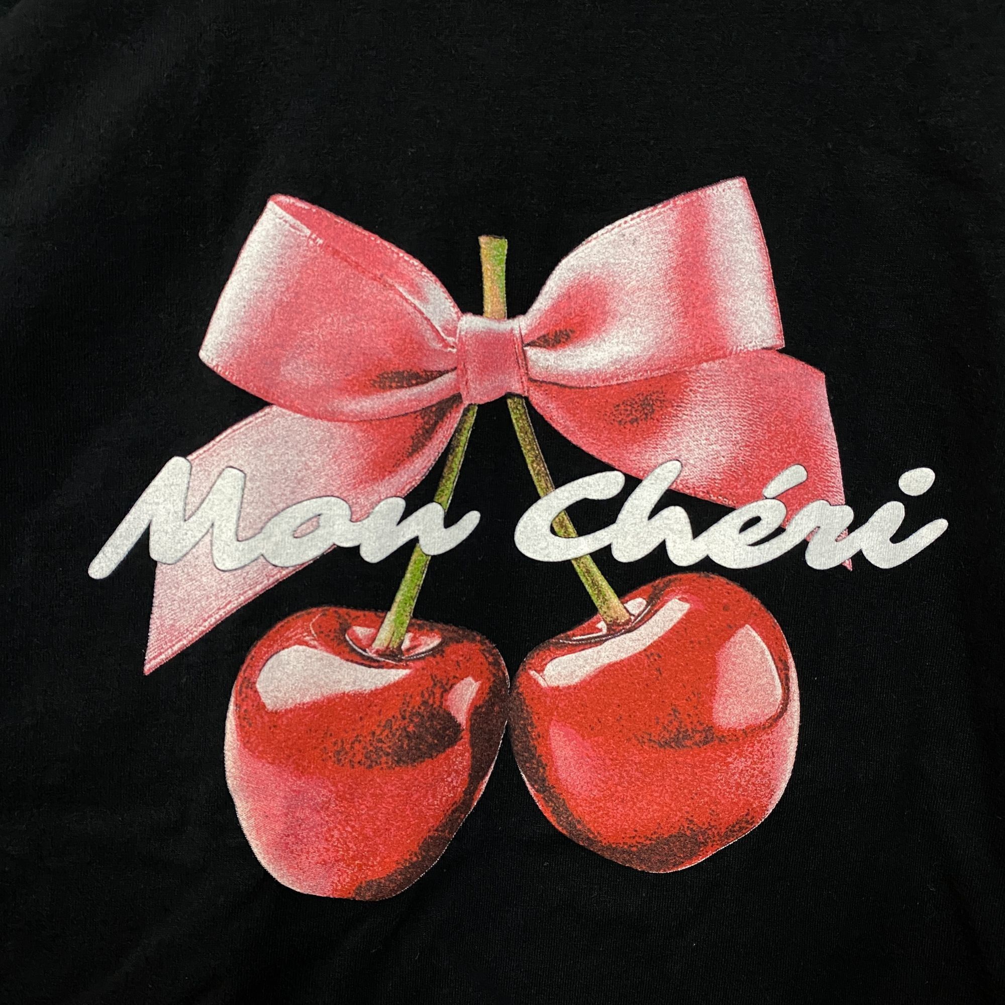 Junk Food Junk Food Clothing Mon Cheri Vintage Style Graphic Crop Tee Size XL / US 12-14 / IT 48-50 - 2 Thumbnail