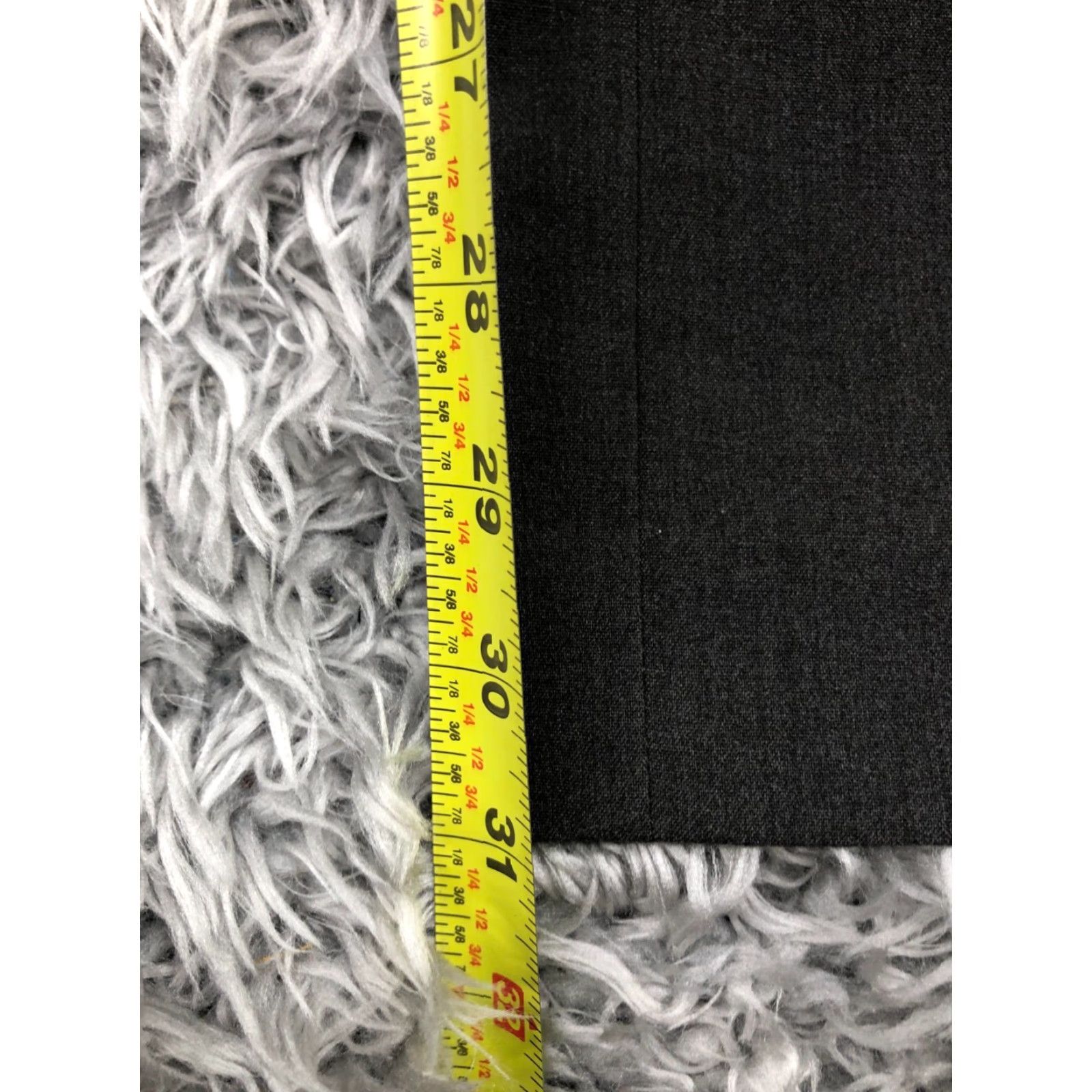 Anne Klein Anne Klein Gray Dress Pants Size 8 Womens Knit Flat Front Elastic Waist Pockets Straight Leg Modern Classic Size 30" / US 8 / IT 44 - 3 Thumbnail