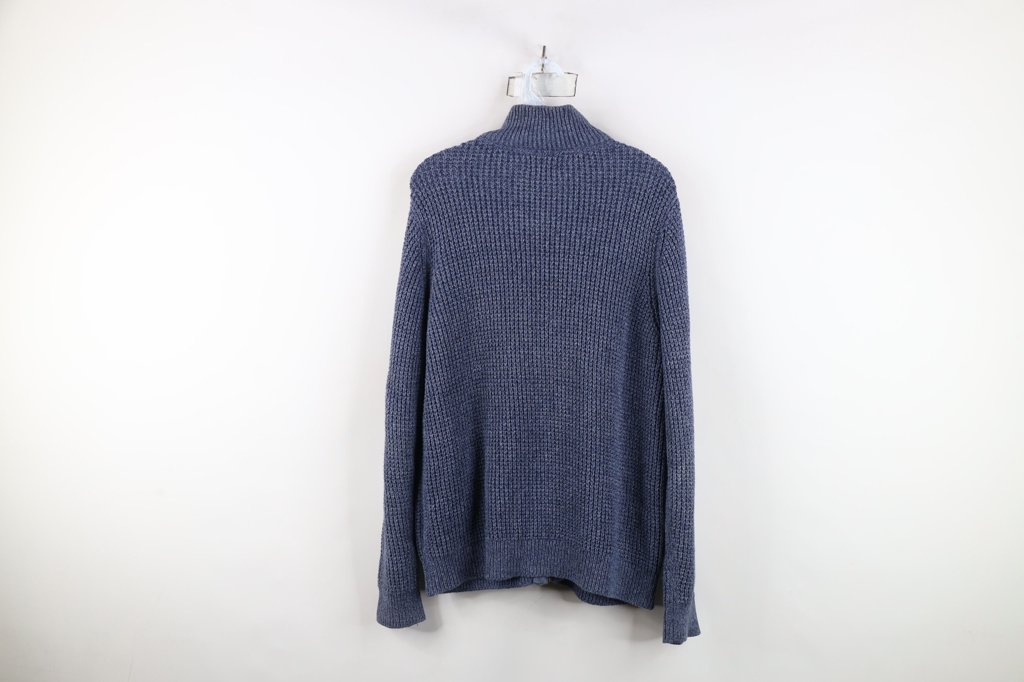 L.L. Bean Vintage LL Bean Cotton Chunky Ribbed Knit Full Zip Sweater Size US M / EU 48-50 / 2 - 11 Thumbnail