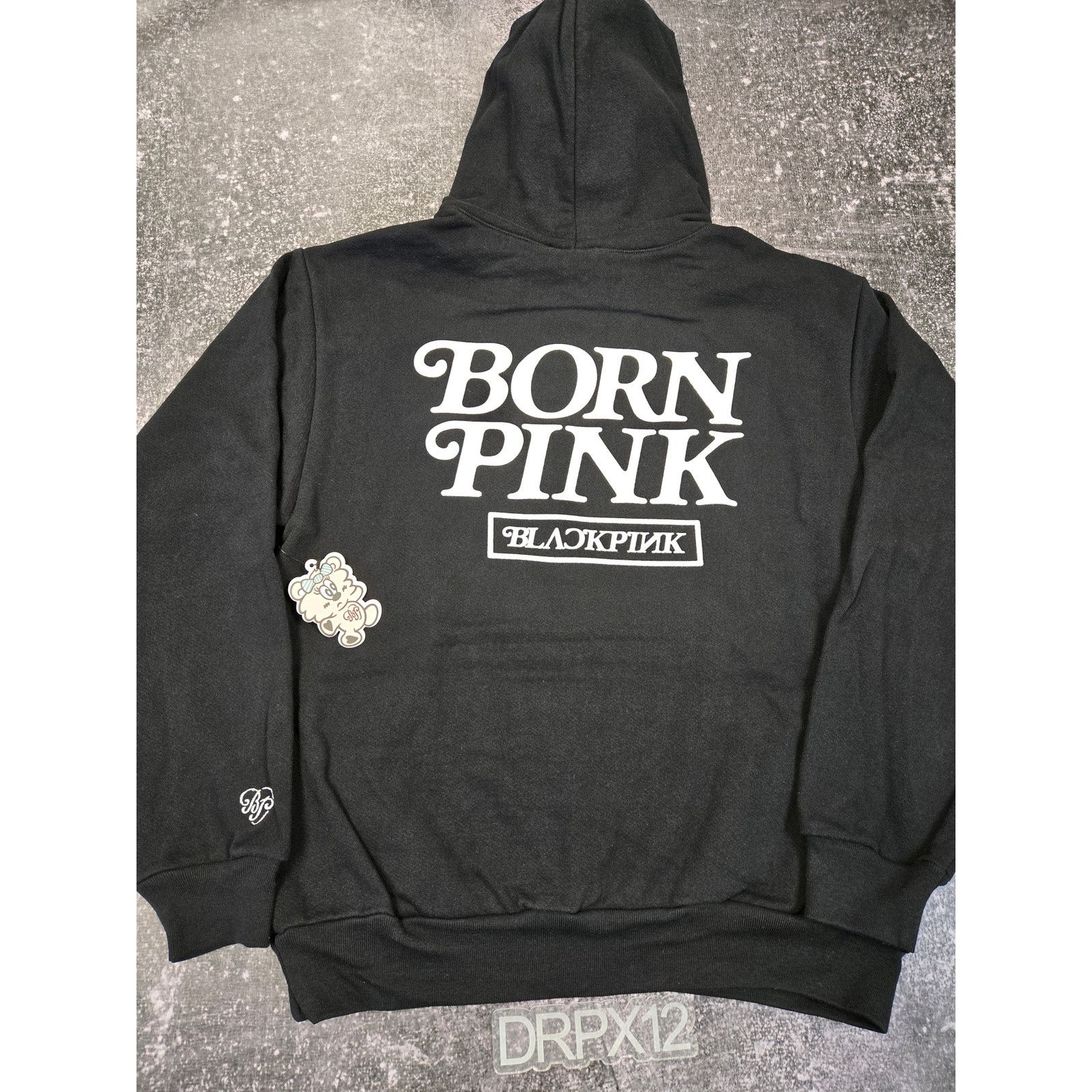 The Unbranded Brand Blackpink x Verdy Amex Born Pink Black Hoodie Size Med NWT Size US M / EU 48-50 / 2 - 1 Thumbnail
