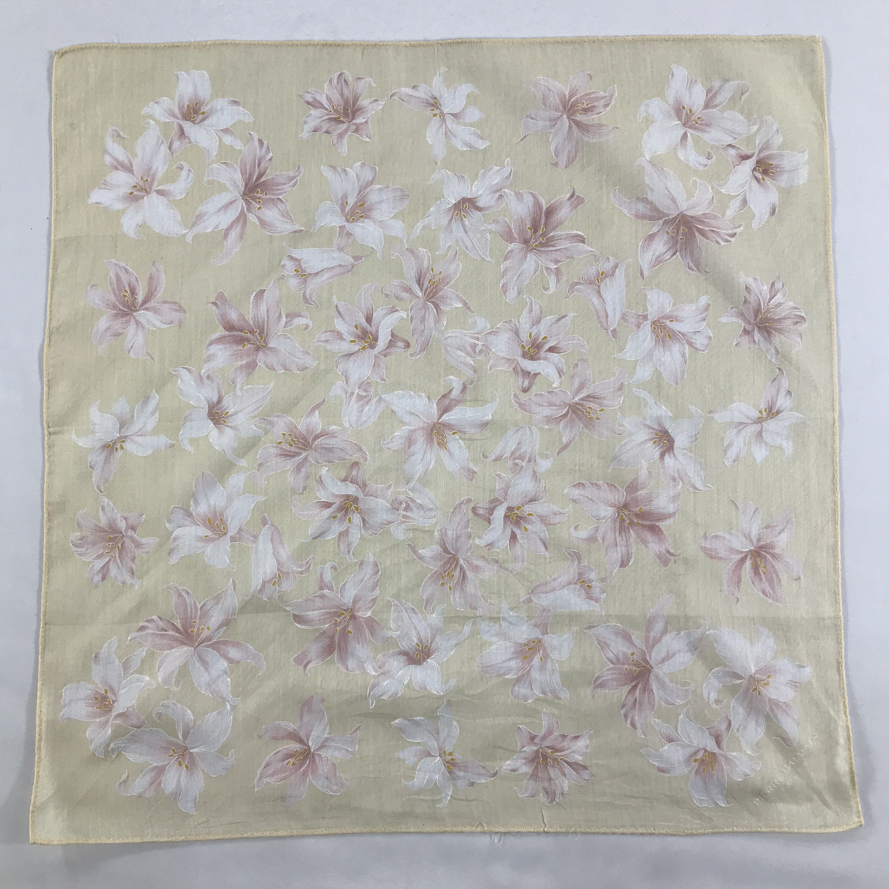 Pierre Balmain × Vintage Pierre Balmain Bandana / Handkerchief / Neckerchief - S1454 Size ONE SIZE - 1 Thumbnail