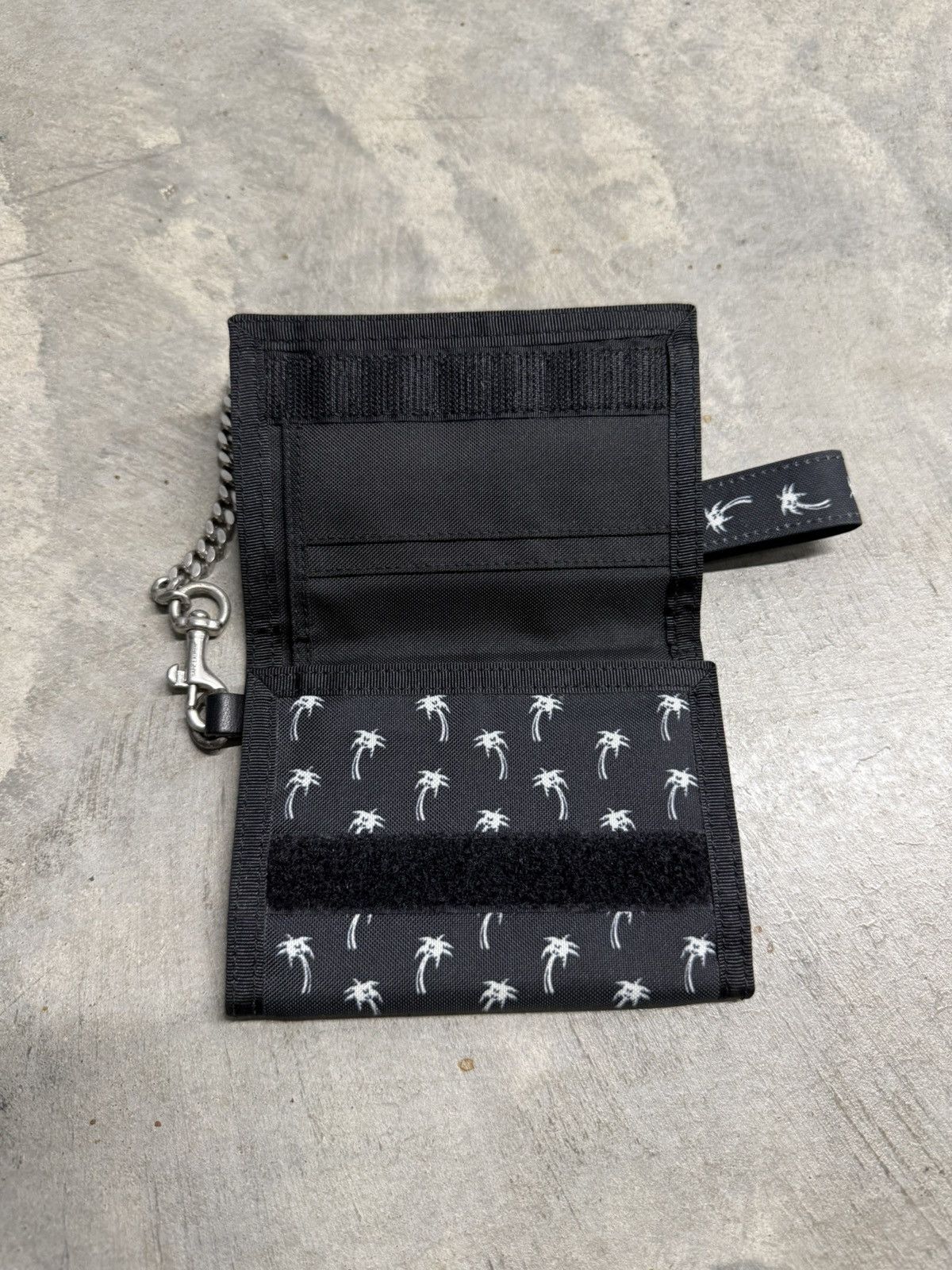 Saint Laurent Paris Saint Laurent Palm Tree Print Buffalo Wallet Size ONE SIZE - 2 Thumbnail