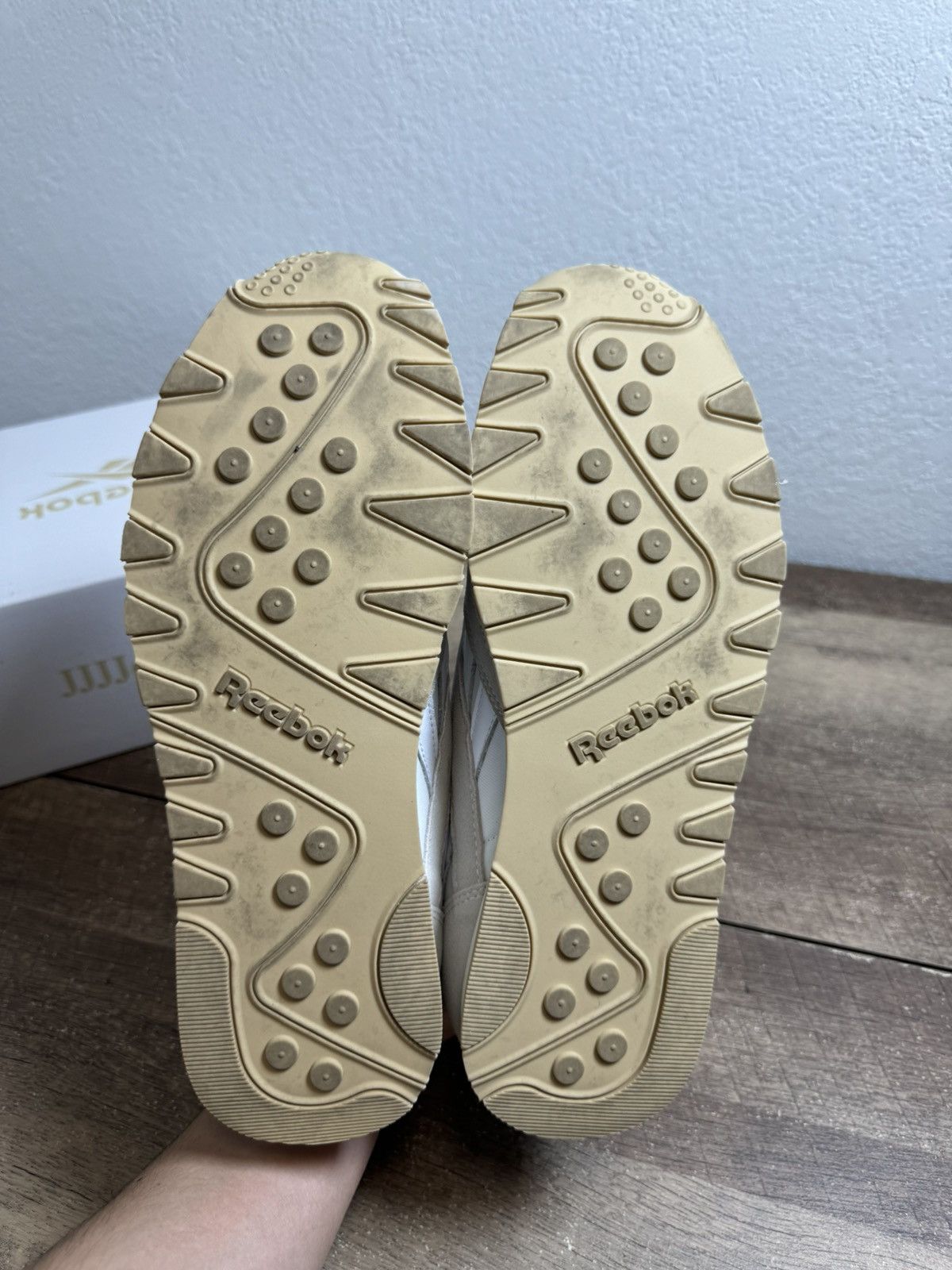 Reebok Reebok x JJJJound Classic Nylon White Grey - Mens Size 10.5 Size US 10.5 / EU 43-44 - 6 Thumbnail