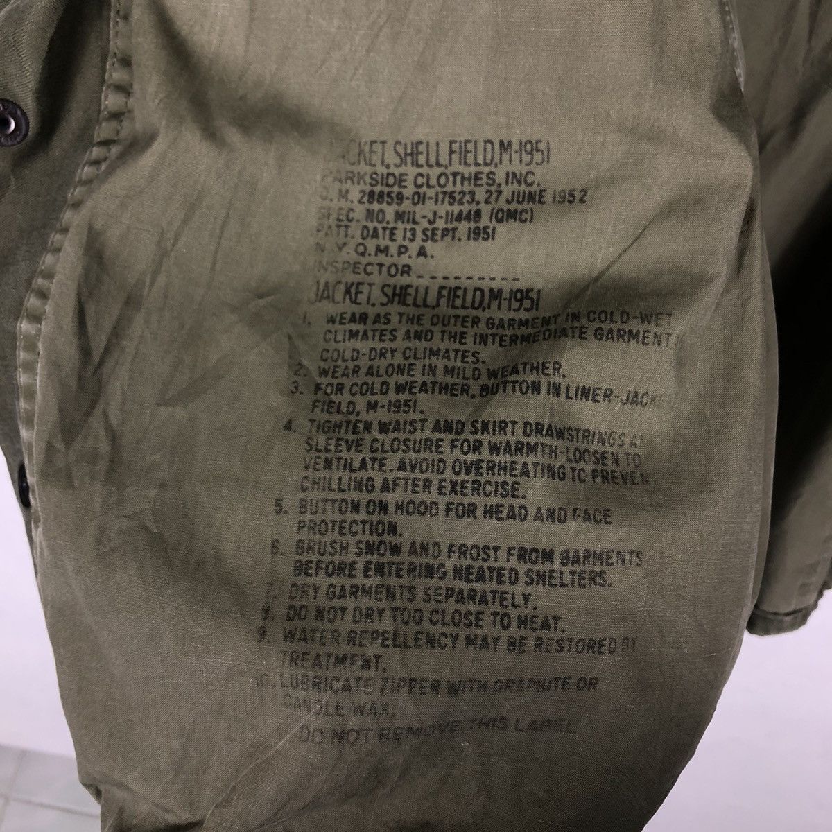 Vintage Vintage Shell Field M-1951 Parka Jacket Buzz Rickson’s Toyo Size US M / EU 48-50 / 2 - 13 Thumbnail