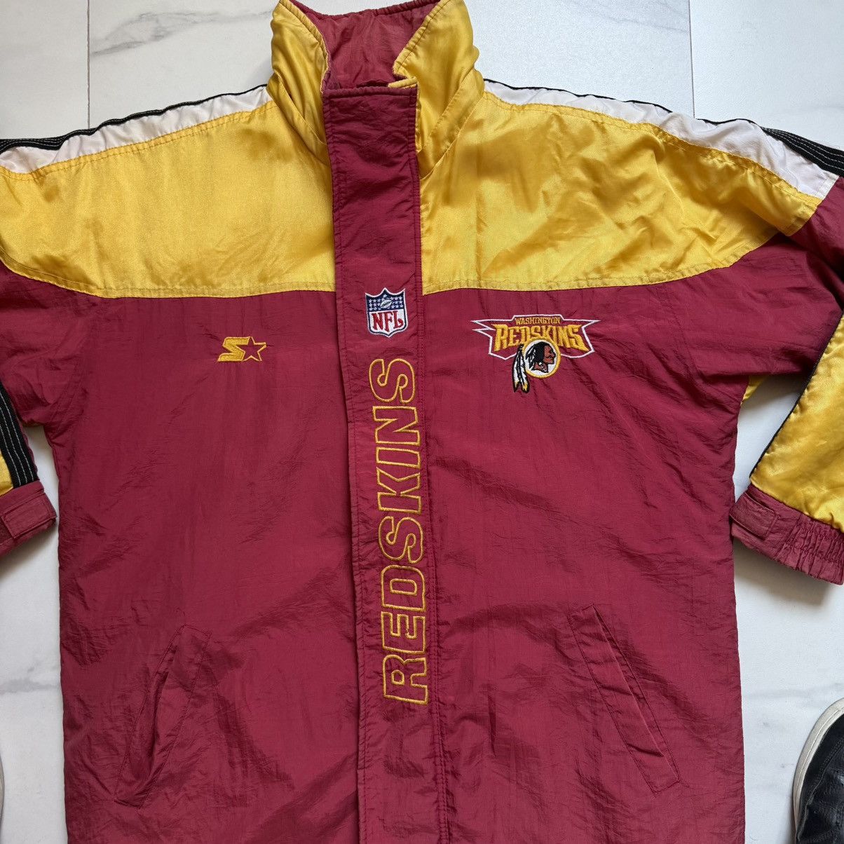 Starter Vintage 90s Pro Line NFL Redskins Parka Size US M / EU 48-50 / 2 - 5 Thumbnail