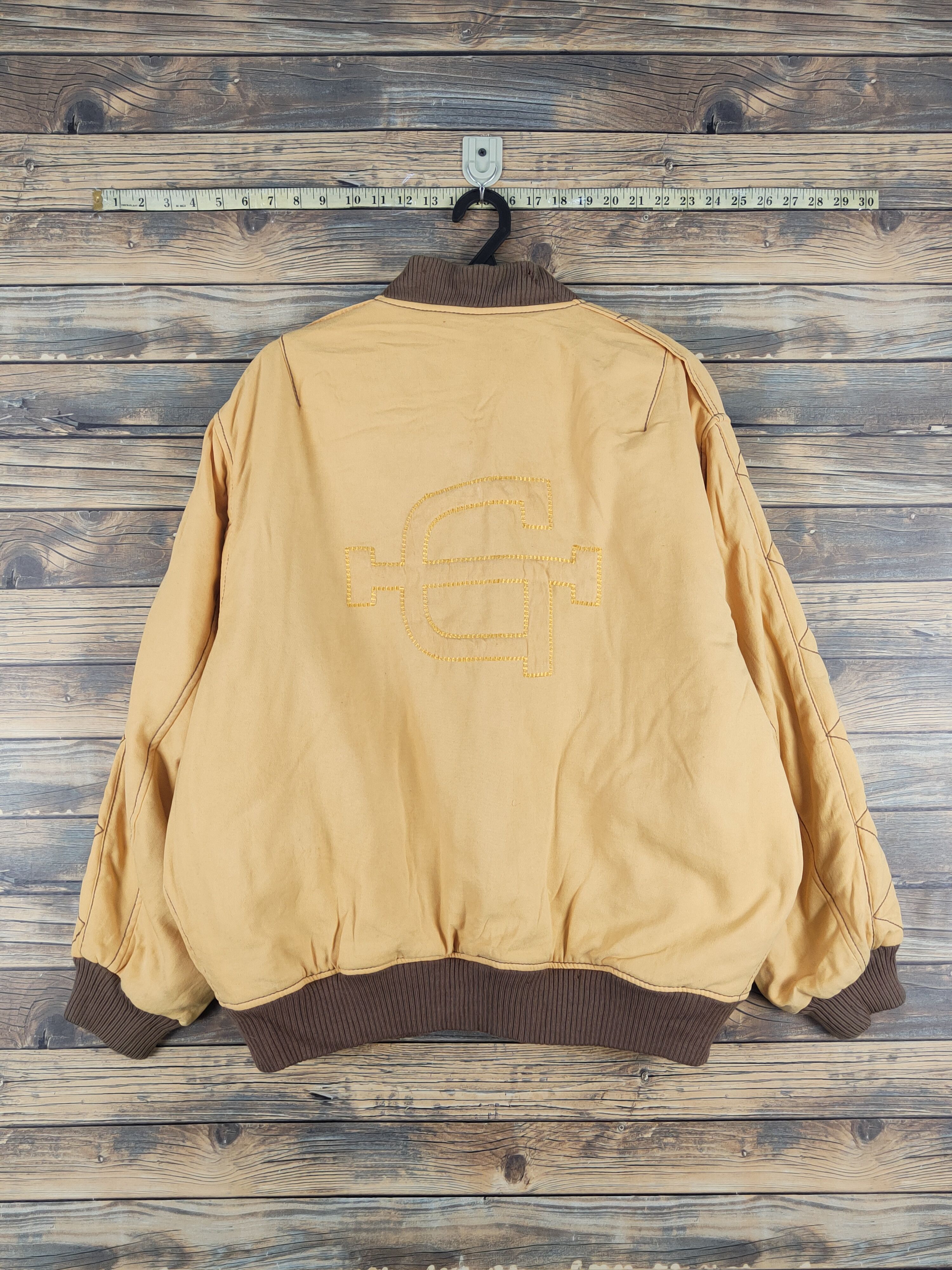 Vintage vintage italy Yellow Jackets #W1655 Size US XL / EU 56 / 4 - 9 Thumbnail