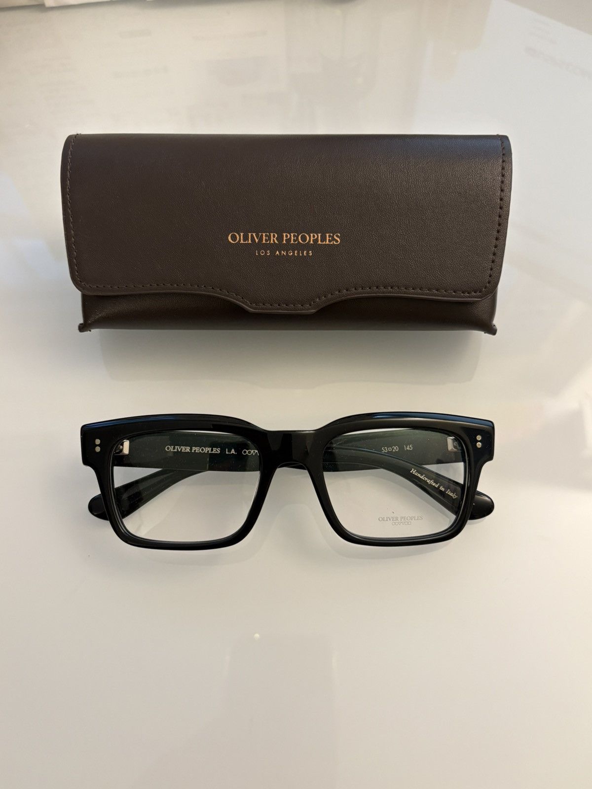 Oliver Peoples Oliver Peoples Hollins Optical Glasses 53mm Size ONE SIZE - 11 Thumbnail