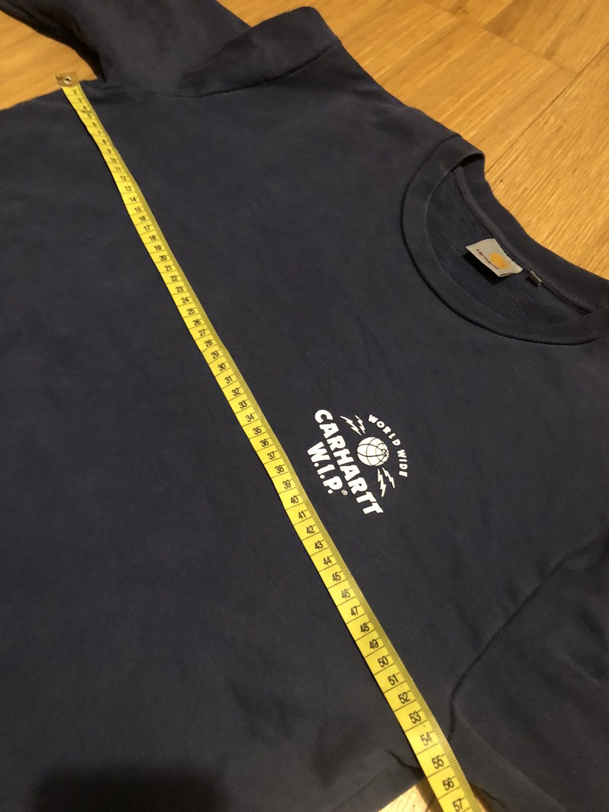 Carhartt × Carhartt Wip Carhartt world wide wip sweatshirt (M) Size US M / EU 48-50 / 2 - 7 Thumbnail