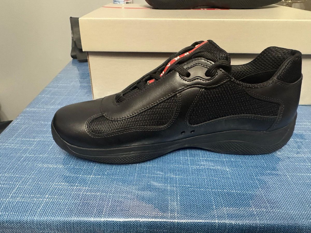 Prada Prada american cup sneakers black prada sz 6 Size US 6 / EU 39 - 10 Thumbnail