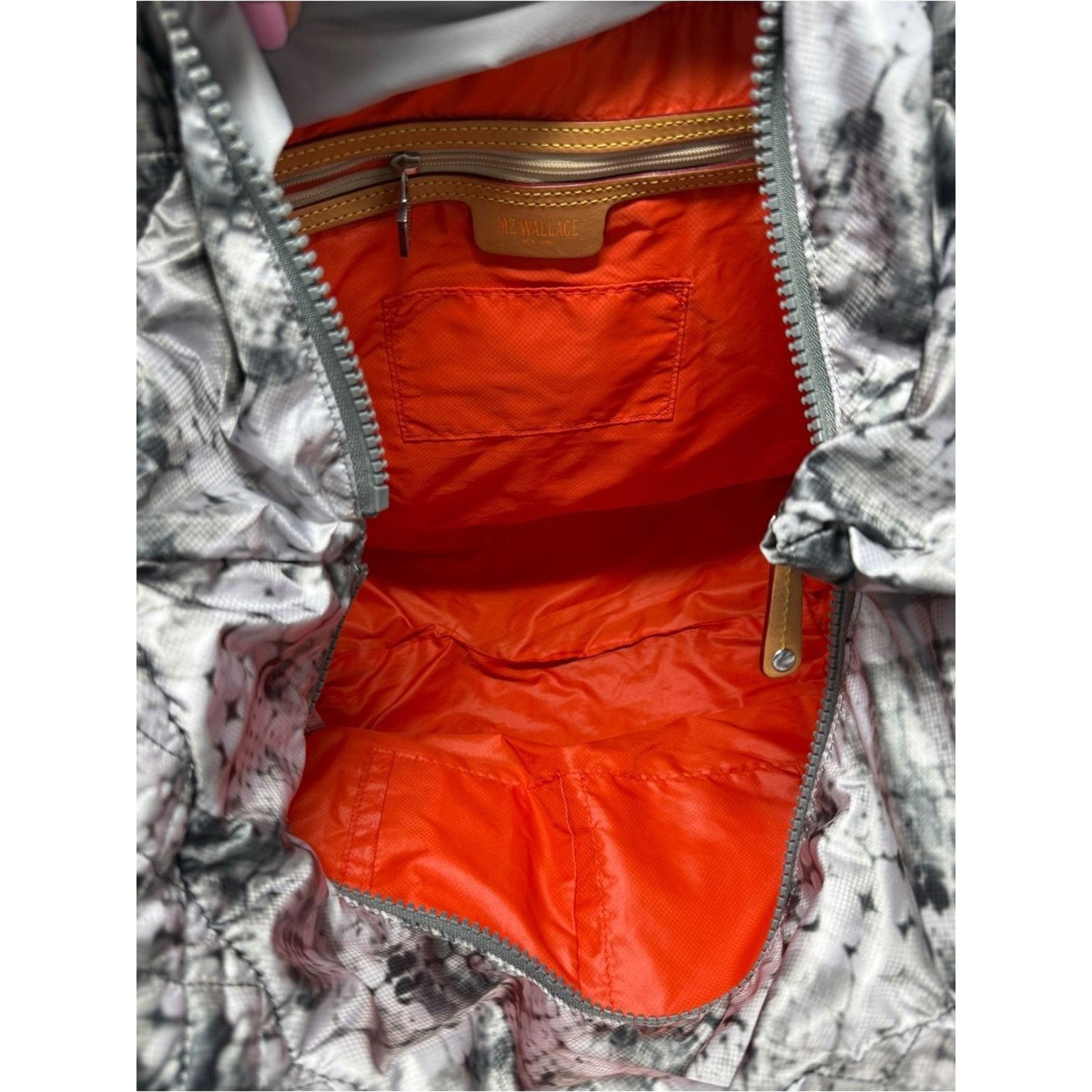 MZ Wallace MZ Wallace Metro Quilted Dip Tie Dye Zippered Tote Bag Multi Size ONE SIZE - 9 Thumbnail