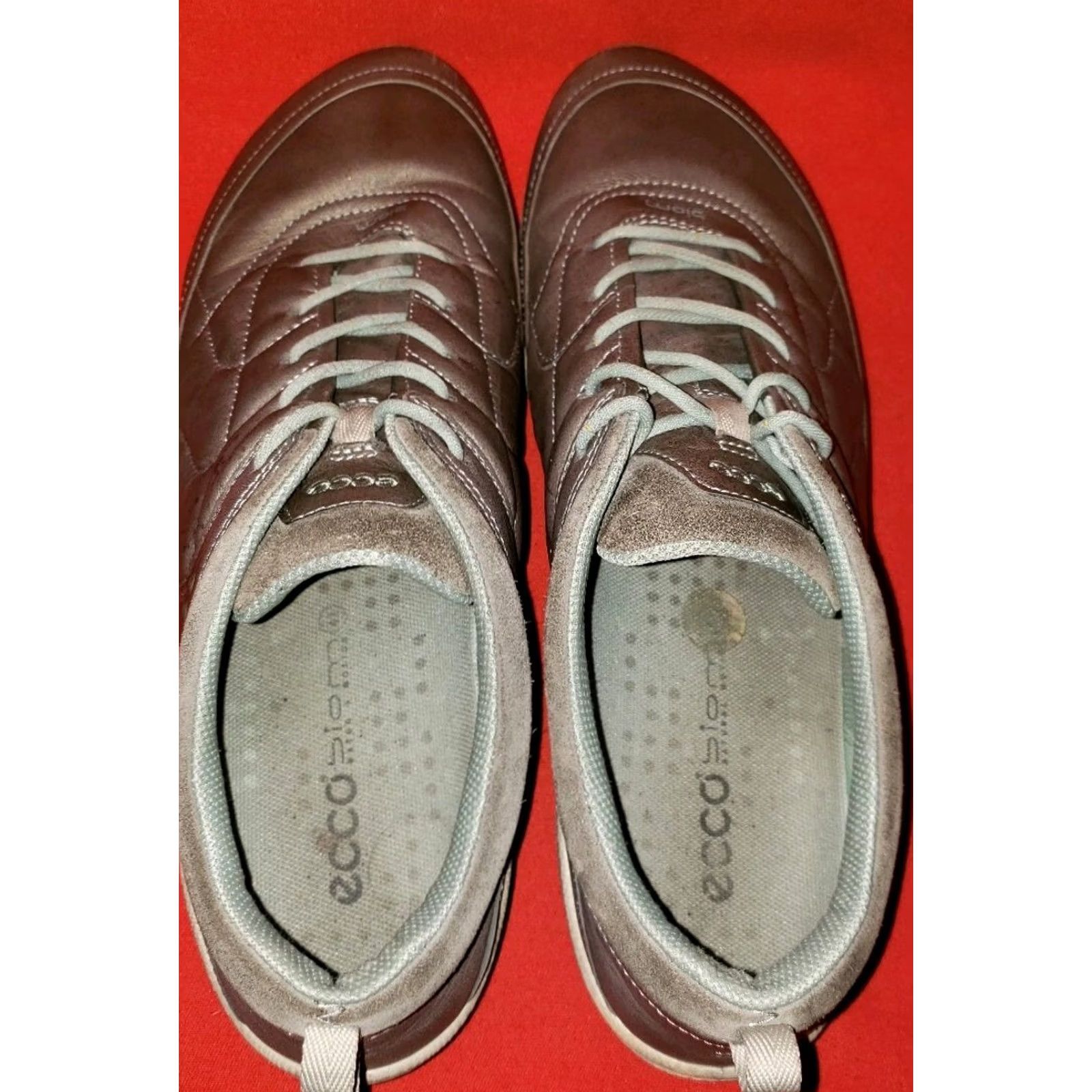 Ecco VINTAGE Ecco Biom Women's Sneaker Pewter 41EU 10.5M Yak Technology Shoes Size US 8 / IT 38 - 7 Thumbnail