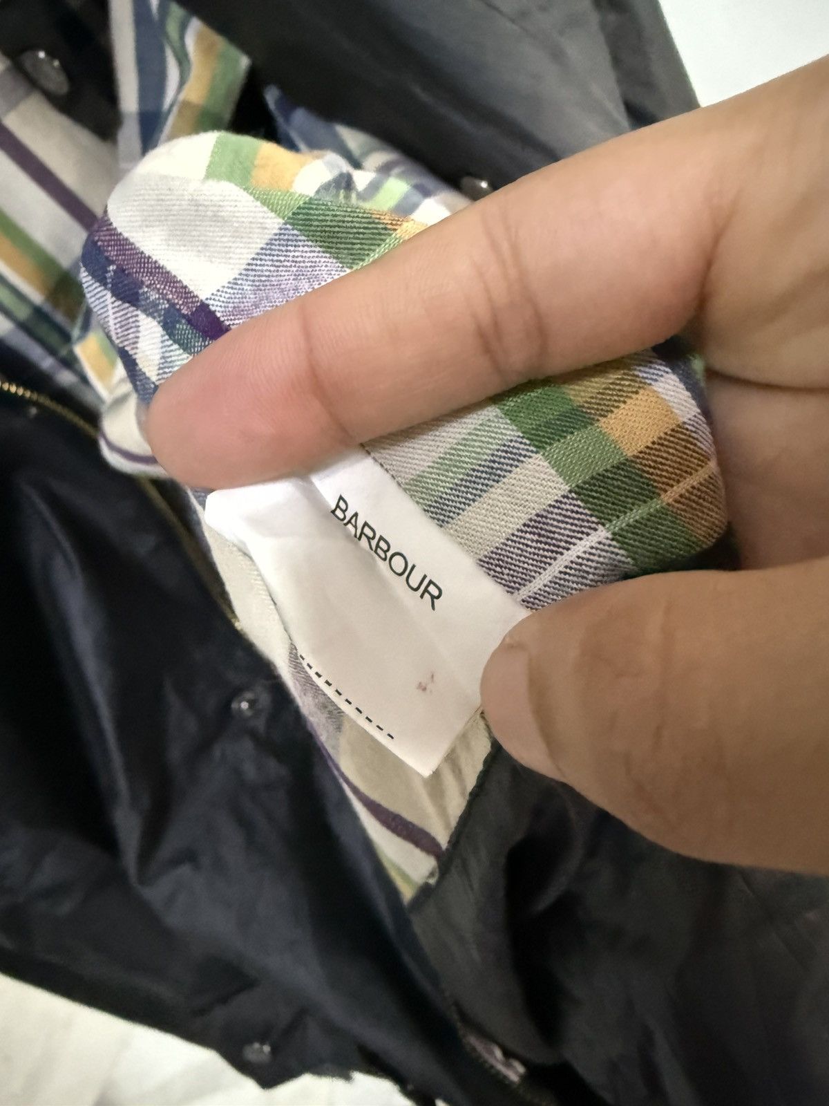 Barbour Black Barbour International Tourer Duke Waxed Jacket. Size US M / EU 48-50 / 2 - 12 Thumbnail