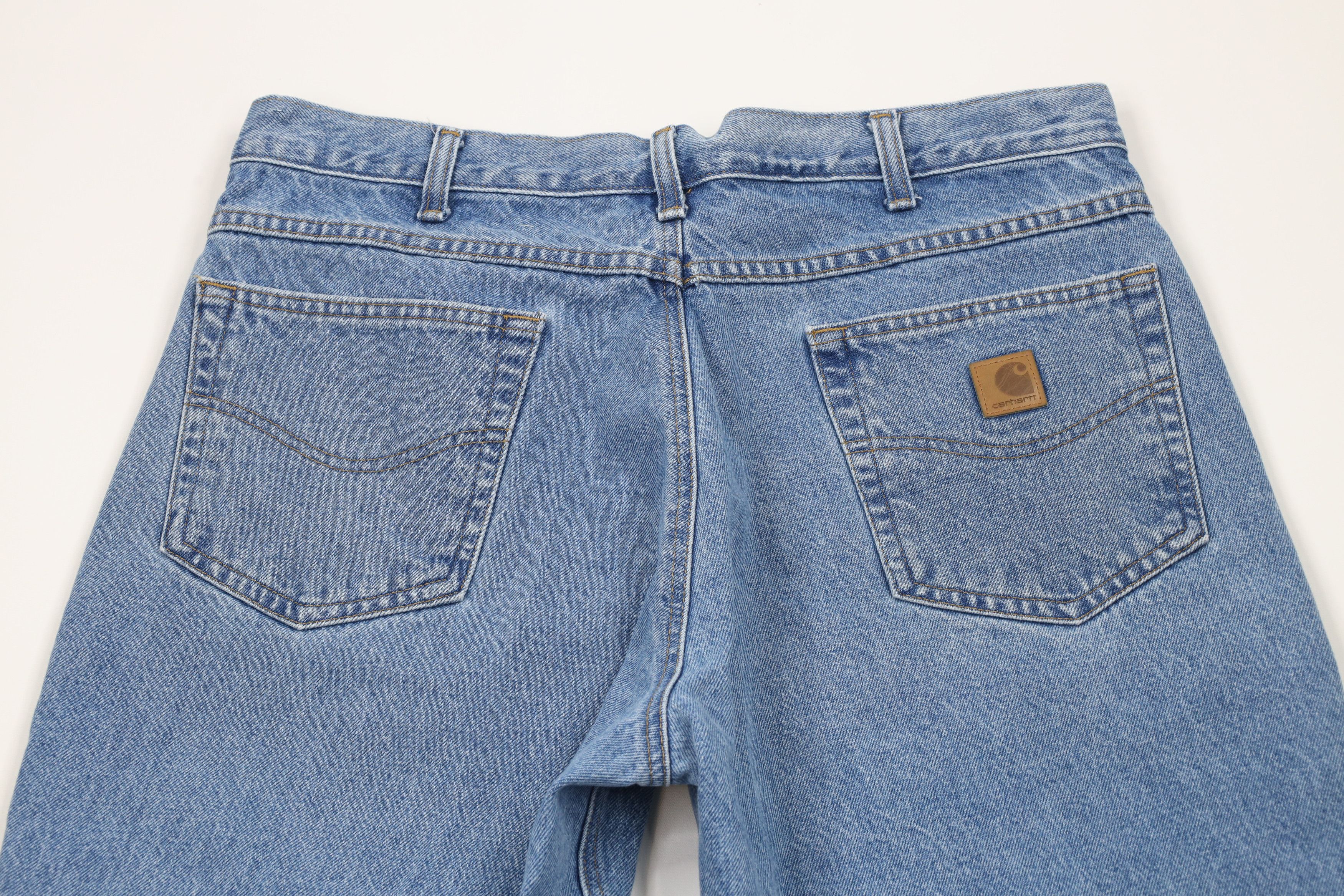 Carhartt × Vintage Vintage Y2K Carhartt Spell Relaxed Fit Denim Jeans Cotton Size US 38 / EU 54 - 9 Thumbnail