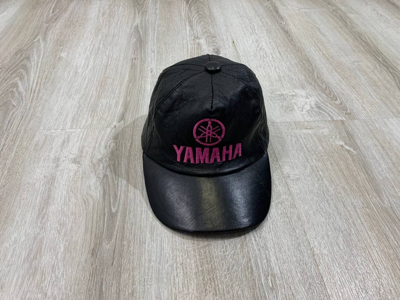 Yamaha Mens vintage leather cap Yamaha Size ONE SIZE - 1 Thumbnail