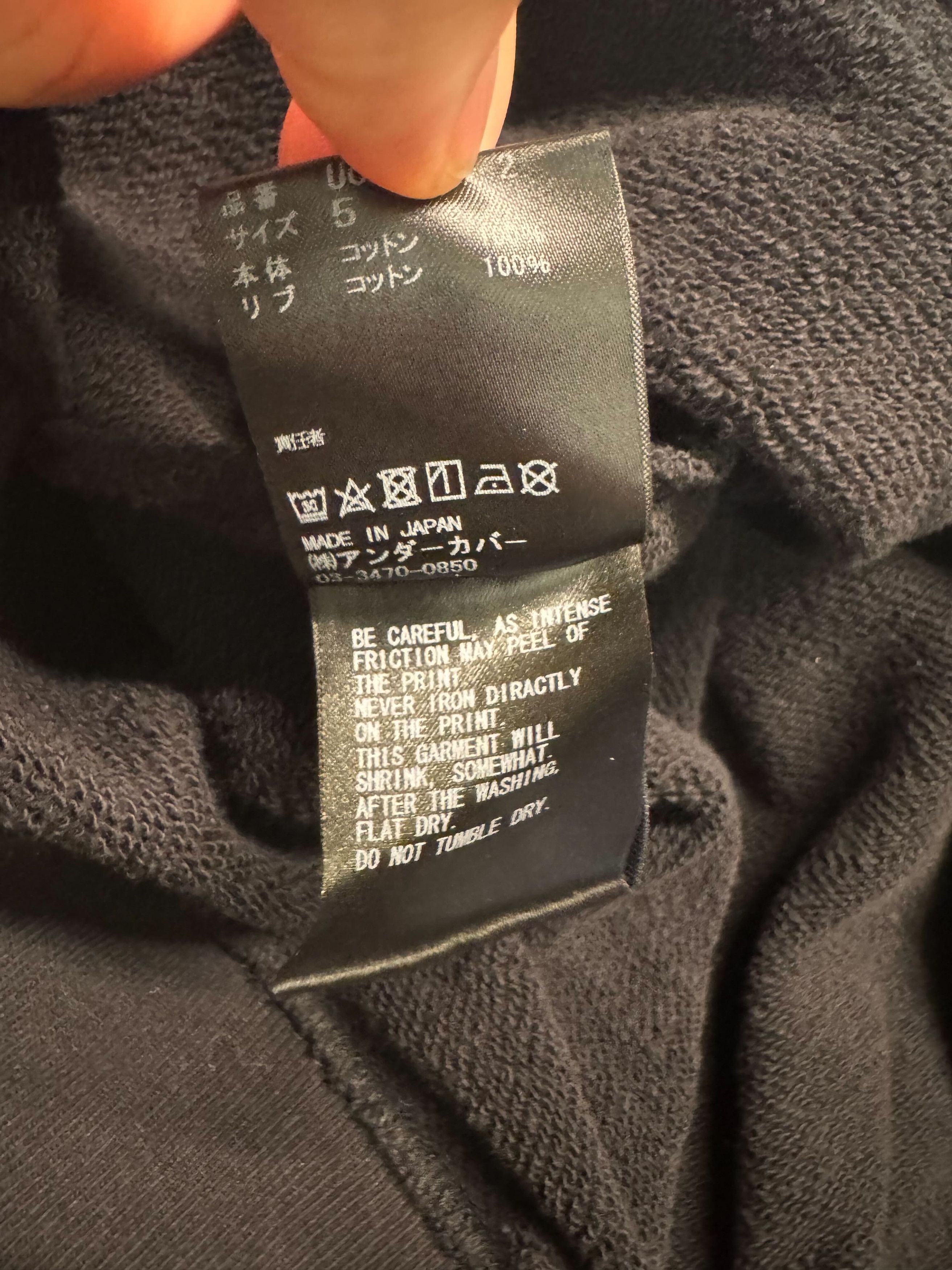 Undercover Black Winnie the Pooh Crewneck Sweater Size US XL / EU 56 / 4 - 6 Thumbnail