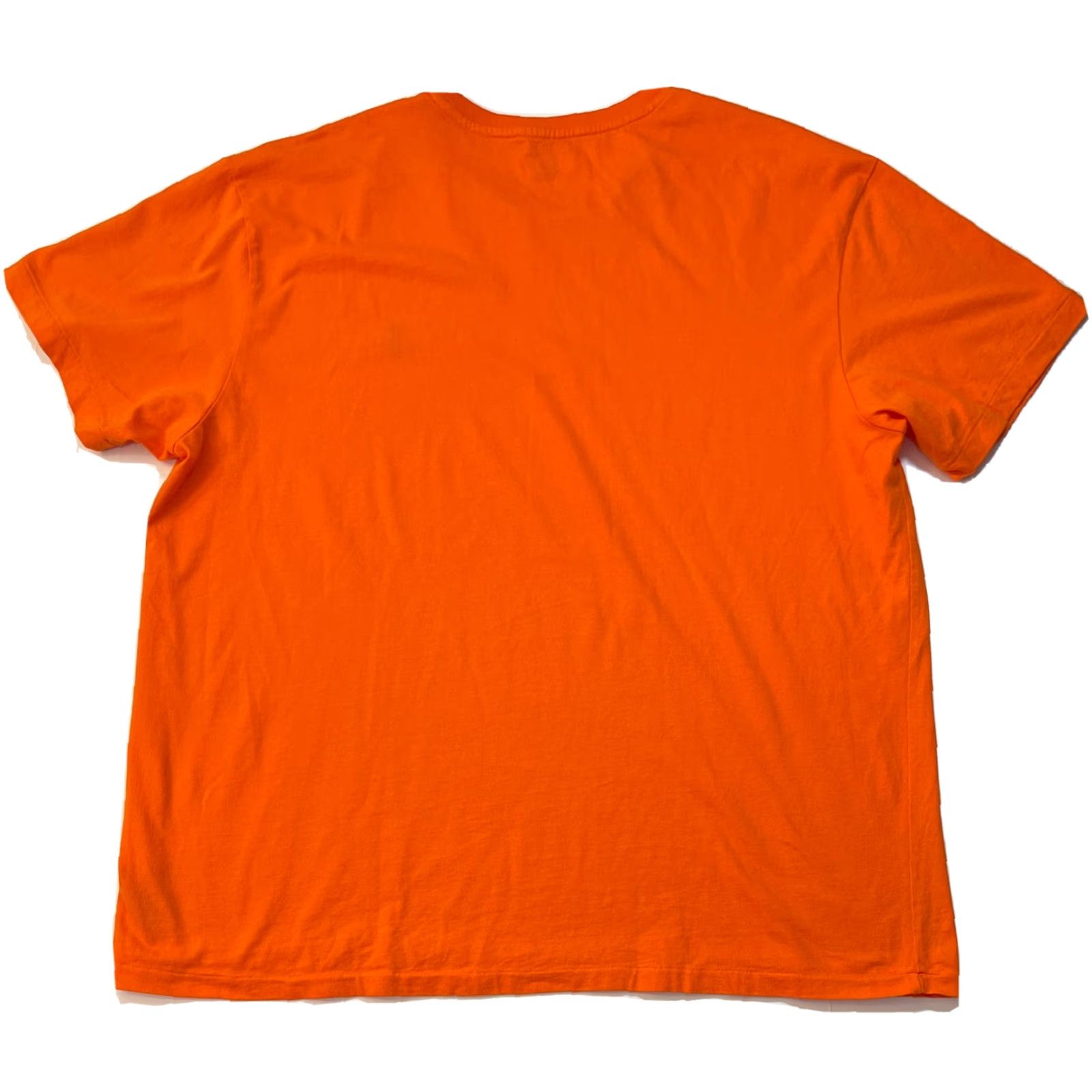 Polo Ralph Lauren Polo Ralph Lauren Shirt Mens T-Shirt Orange Classic Fit Crew Neck Short Sleeve Sz L Logo Pony Size US L / EU 52-54 / 3 - 5 Thumbnail
