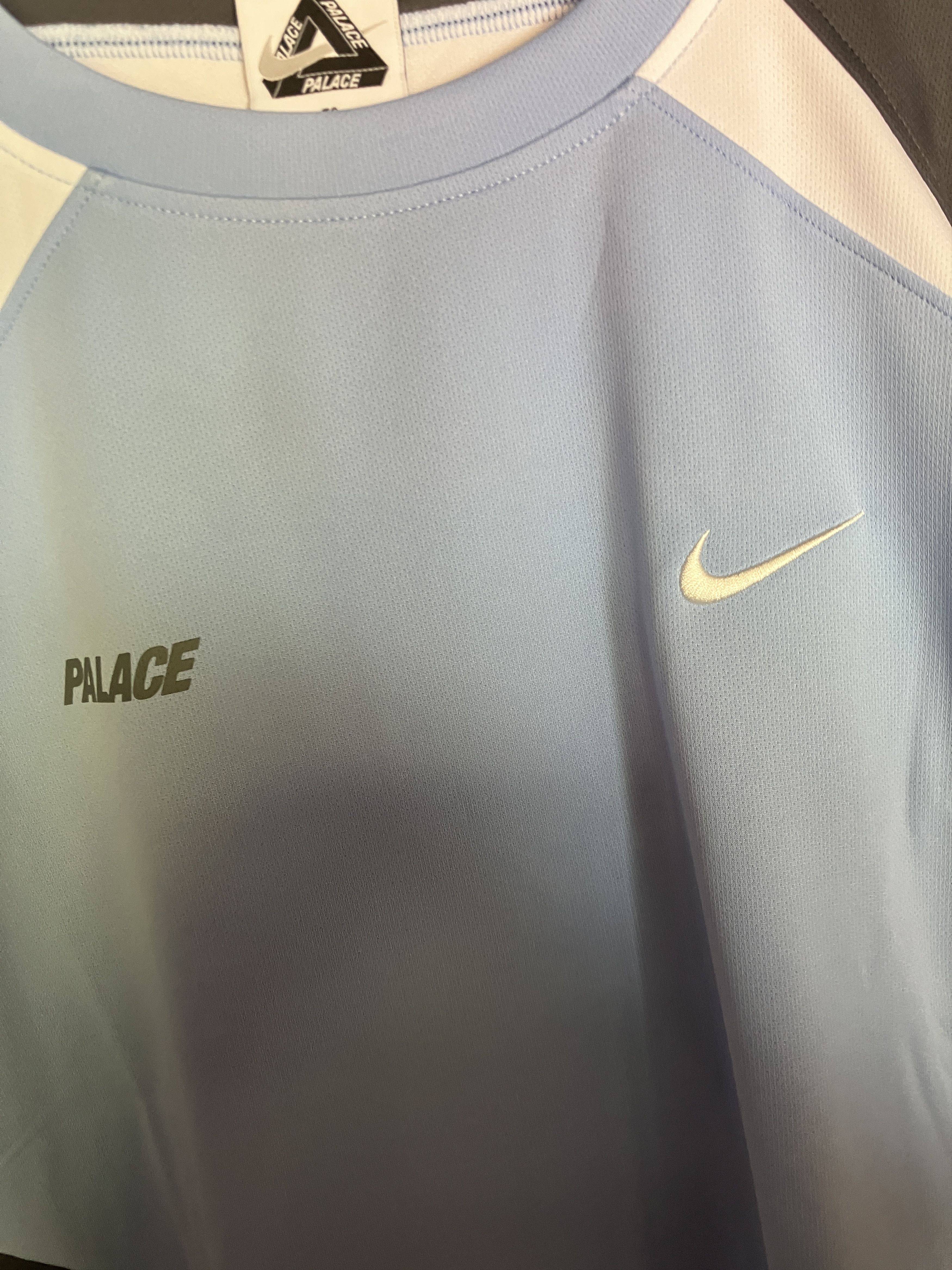 Palace Palace Nike Jersey - Sky Blue Size US XL / EU 56 / 4 - 4 Thumbnail