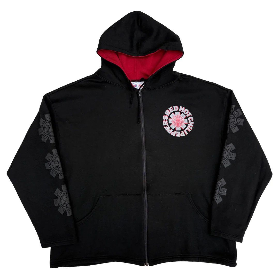 Band Tees Red Hot Chili Peppers 1990 90s Vintage Band Concert Hoodie Size US XL / EU 56 / 4 - 1 Thumbnail