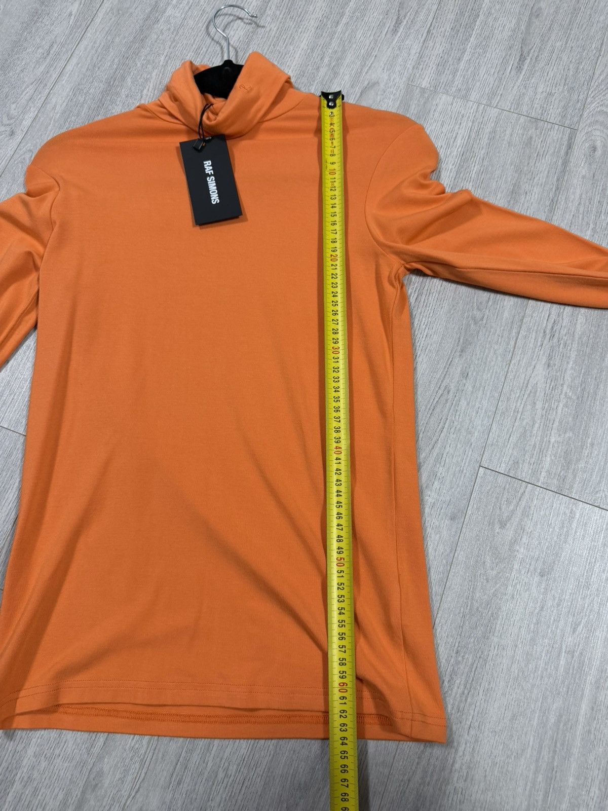 Raf Simons Raf Simons Orange Turtleneck sweater Size US S / EU 44-46 / 1 - 11 Thumbnail