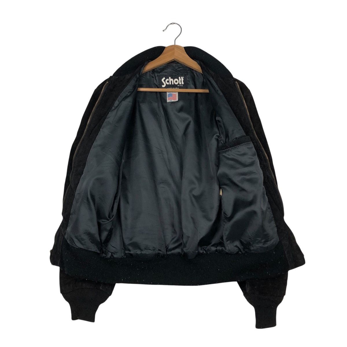 Schott 📌VTG SCHOTT NYC SUEDE LEATHER JACKETS Size US M / EU 48-50 / 2 - 14 Thumbnail