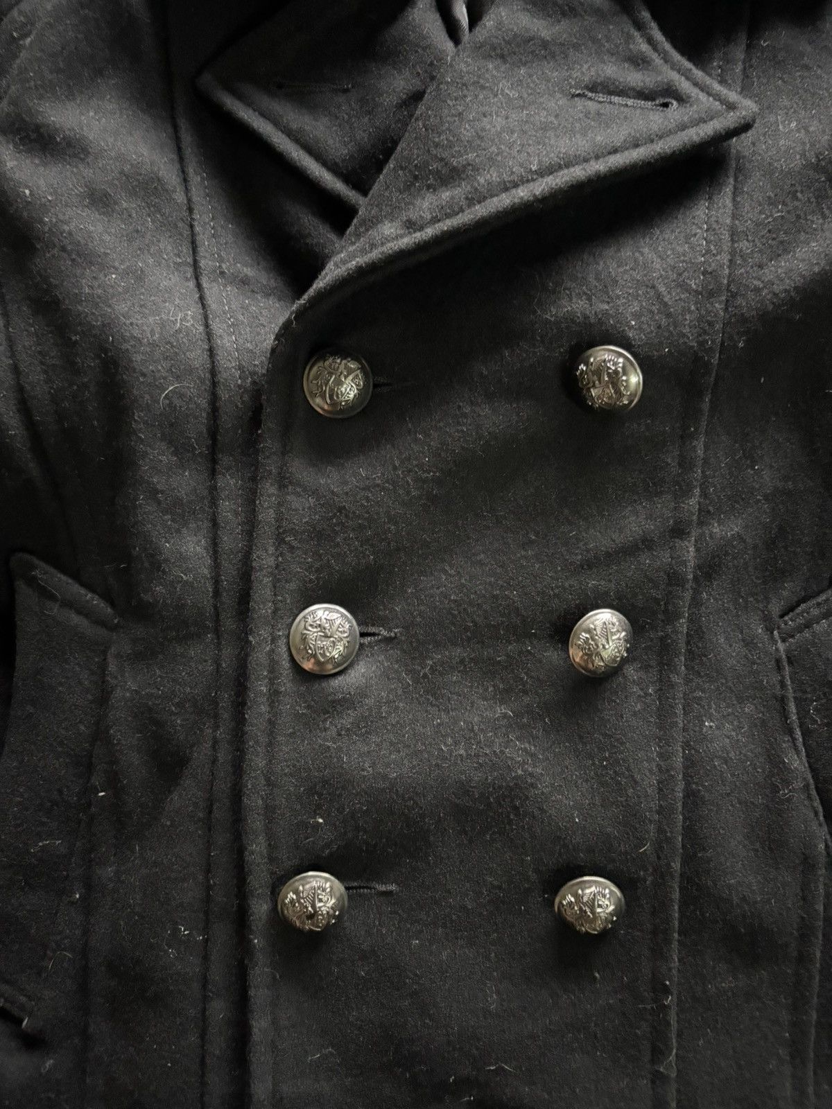 FUGA vintage coat winter napoleon style
