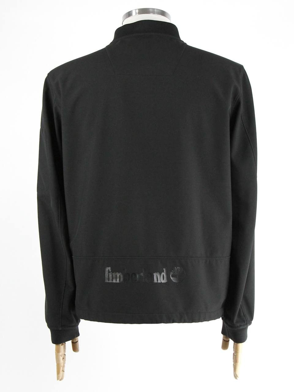 Timberland TIMBERLAND Black collarless softshell with logo Size US M / EU 48-50 / 2 - 3 Thumbnail