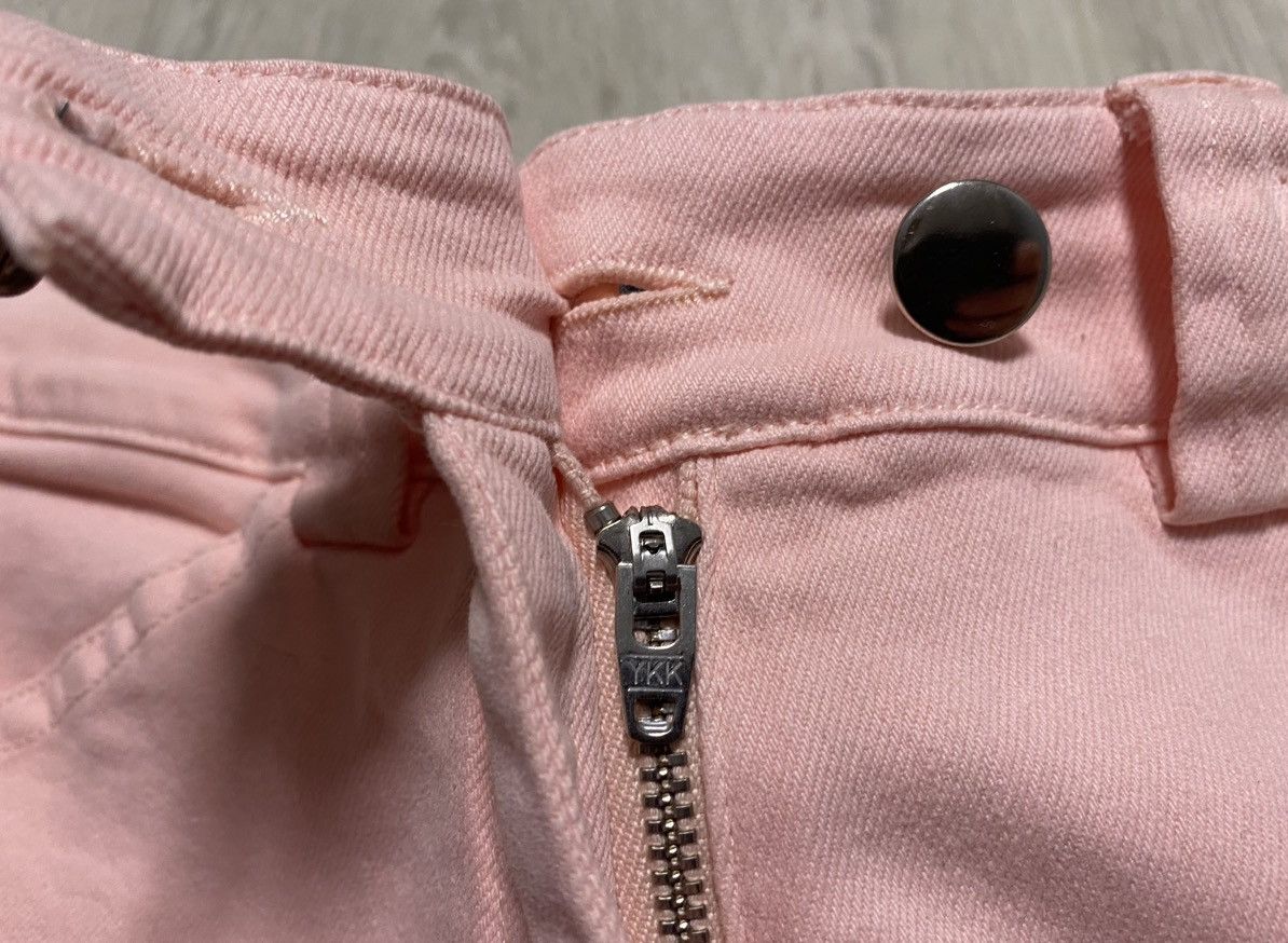 Balenciaga Womens 2012 Balenciaga Pink Slim Stretch Trousers Pant Jeans Size 25" / US 0 / IT 36 - 16 Thumbnail