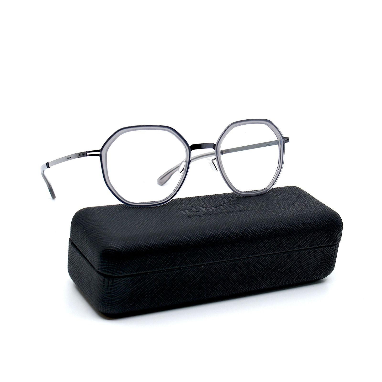 Ic! Berlin NEW IC! BERLIN RAJA MISTY GREY AUTHENTIC EYEGLASSES FRAME Size ONE SIZE - 1 Thumbnail