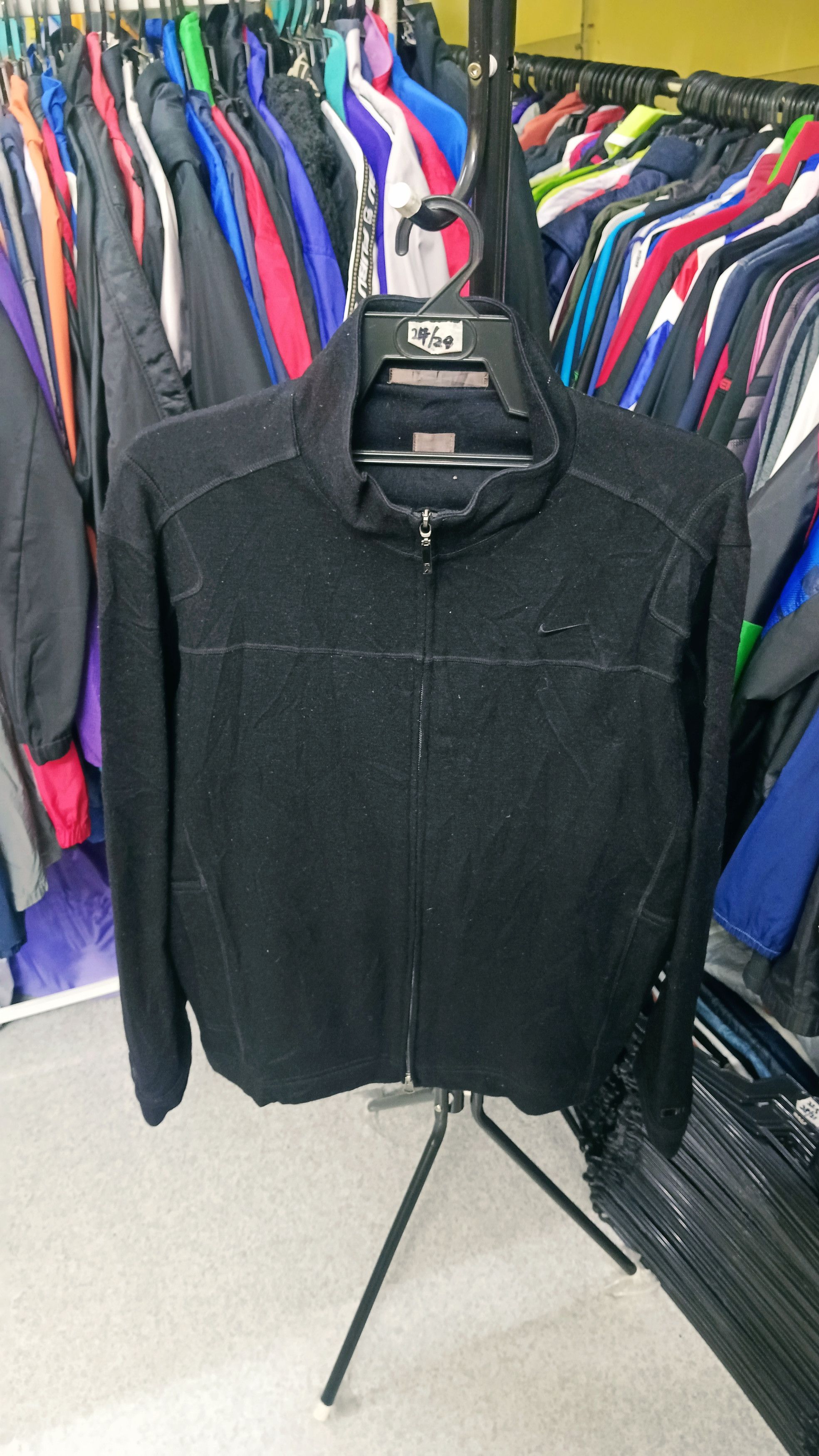 Vintage Nike Tiger Woods Wool Sweater Jacket