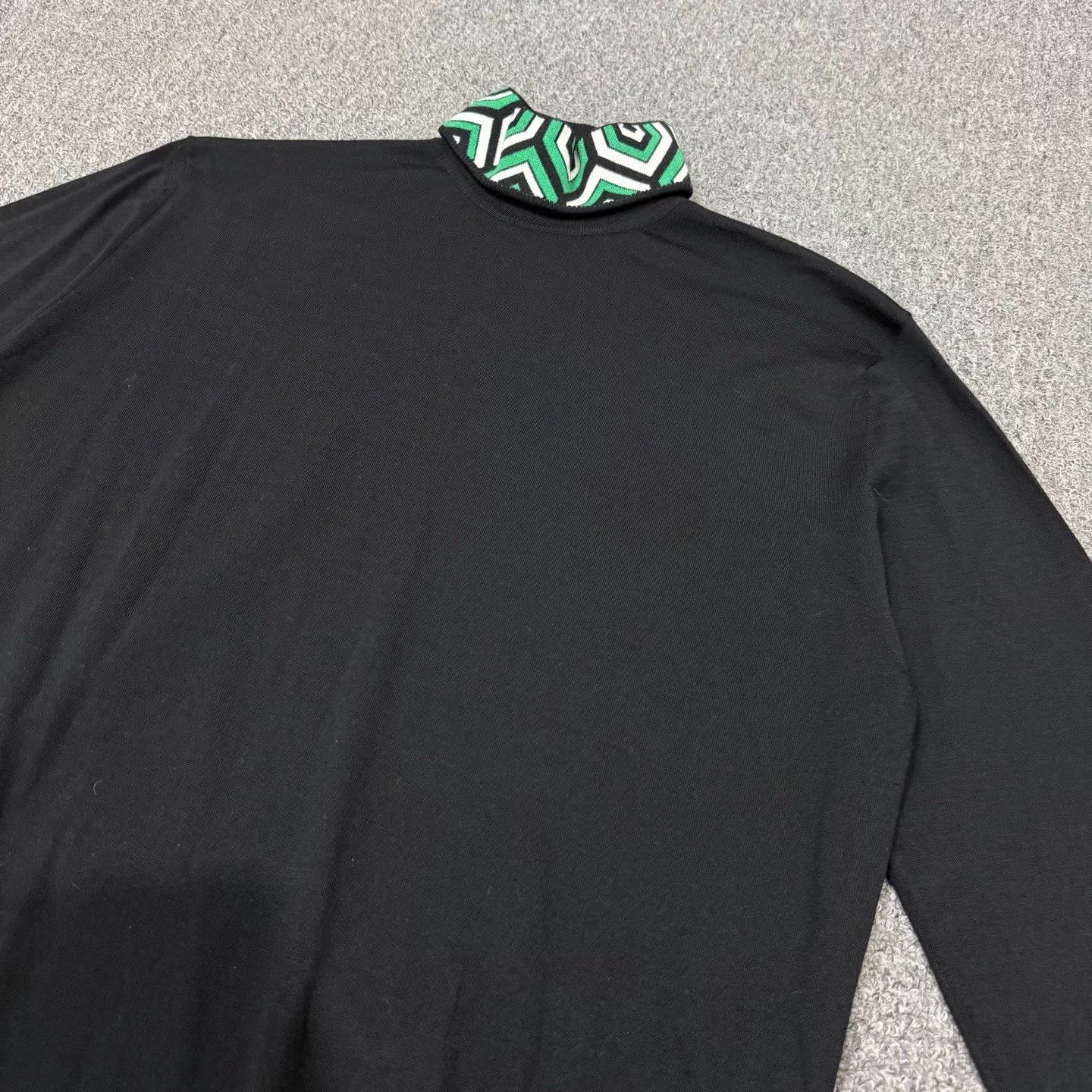 Prada Prada Black Wool Sweater 48 Unworn Size US M / EU 48-50 / 2 - 4 Thumbnail