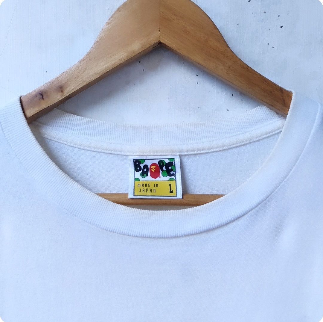 Bape BAPE HEAD PLAID TSHIRT Size US L / EU 52-54 / 3 - 8 Thumbnail