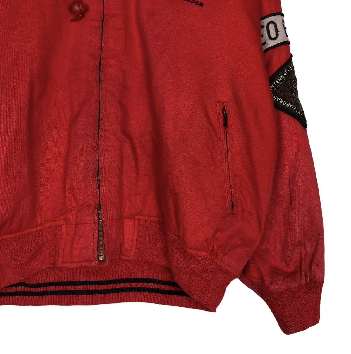 Japanese Brand 🔥VINTAGE RIOT RIOT BOMBER JACKET NEO BLOOD BIG LOGO JAPAN Size US M / EU 48-50 / 2 - 5 Thumbnail