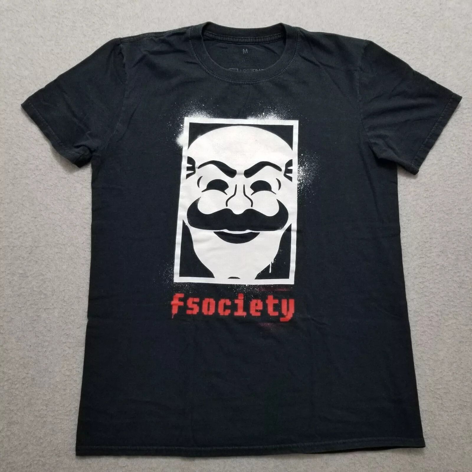Other Fsociety Shirt Mens Medium Crew Neck Cotton Loot Crate Size US M / EU 48-50 / 2 - 1 Thumbnail