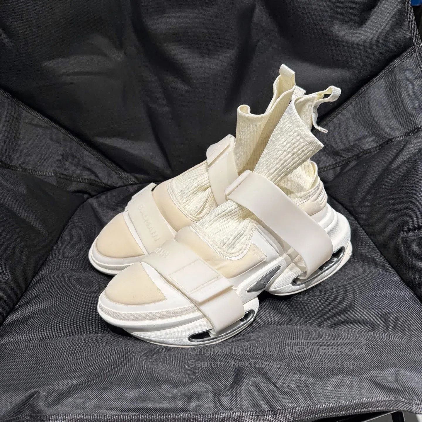 Balmain Balmain White Mid-Calf Casual Shoes. Size US 11 / EU 44 - 1 Thumbnail