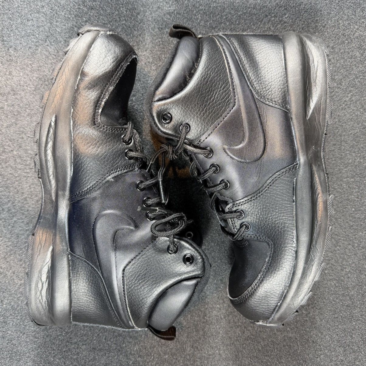 Nike Nike Manoa Leather Hiking Boots Youth Size 7Y Black Trail Size US 7 / EU 40 - 2 Thumbnail