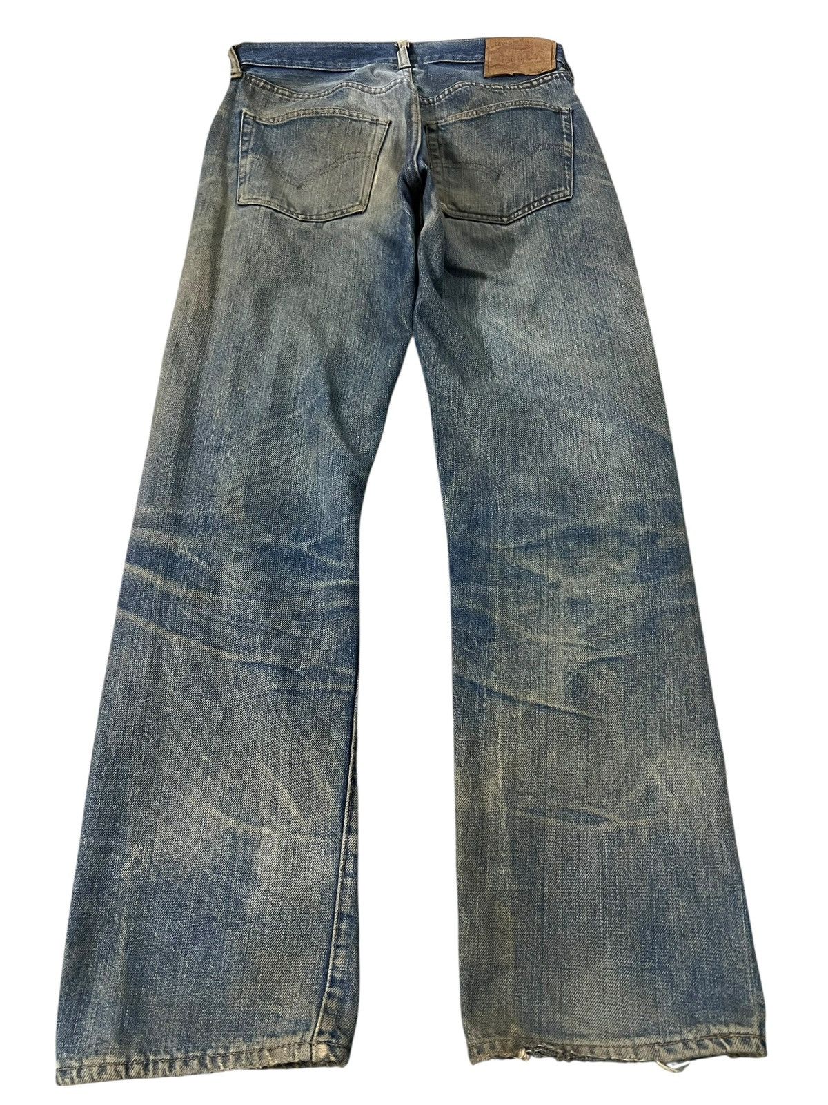 Levi's 60’s Levi’s 501 Redline #2 Selvedge Distressed Rusty Jean Size US 29 - 2 Thumbnail