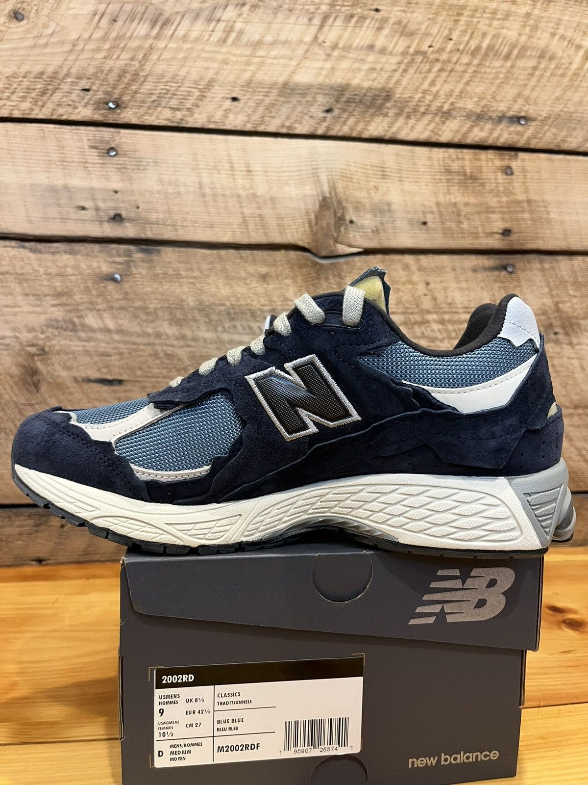 New Balance New Balance 2002R Protection Pack Dark Navy Blue M2002RDF Size US 9 / EU 42 - 5 Thumbnail