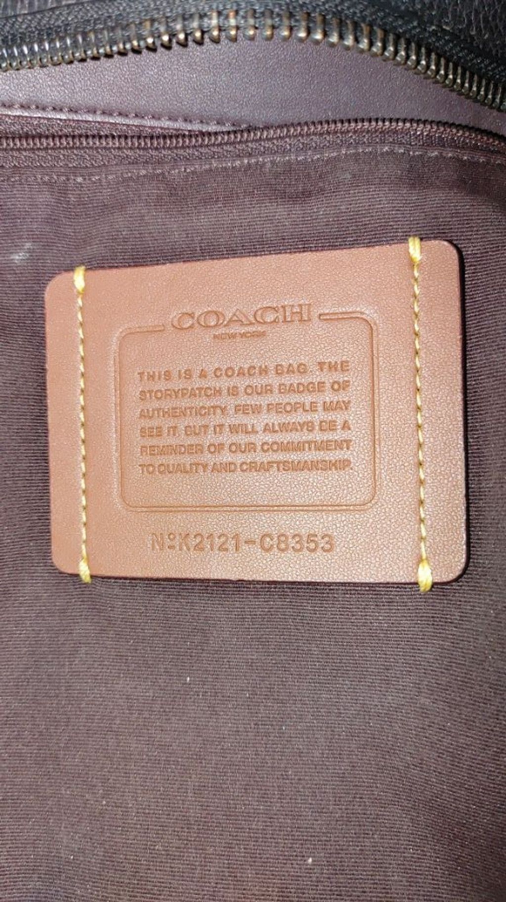 Coach Coach Cary Calf Leather Tote O8353 Size ONE SIZE - 8 Thumbnail
