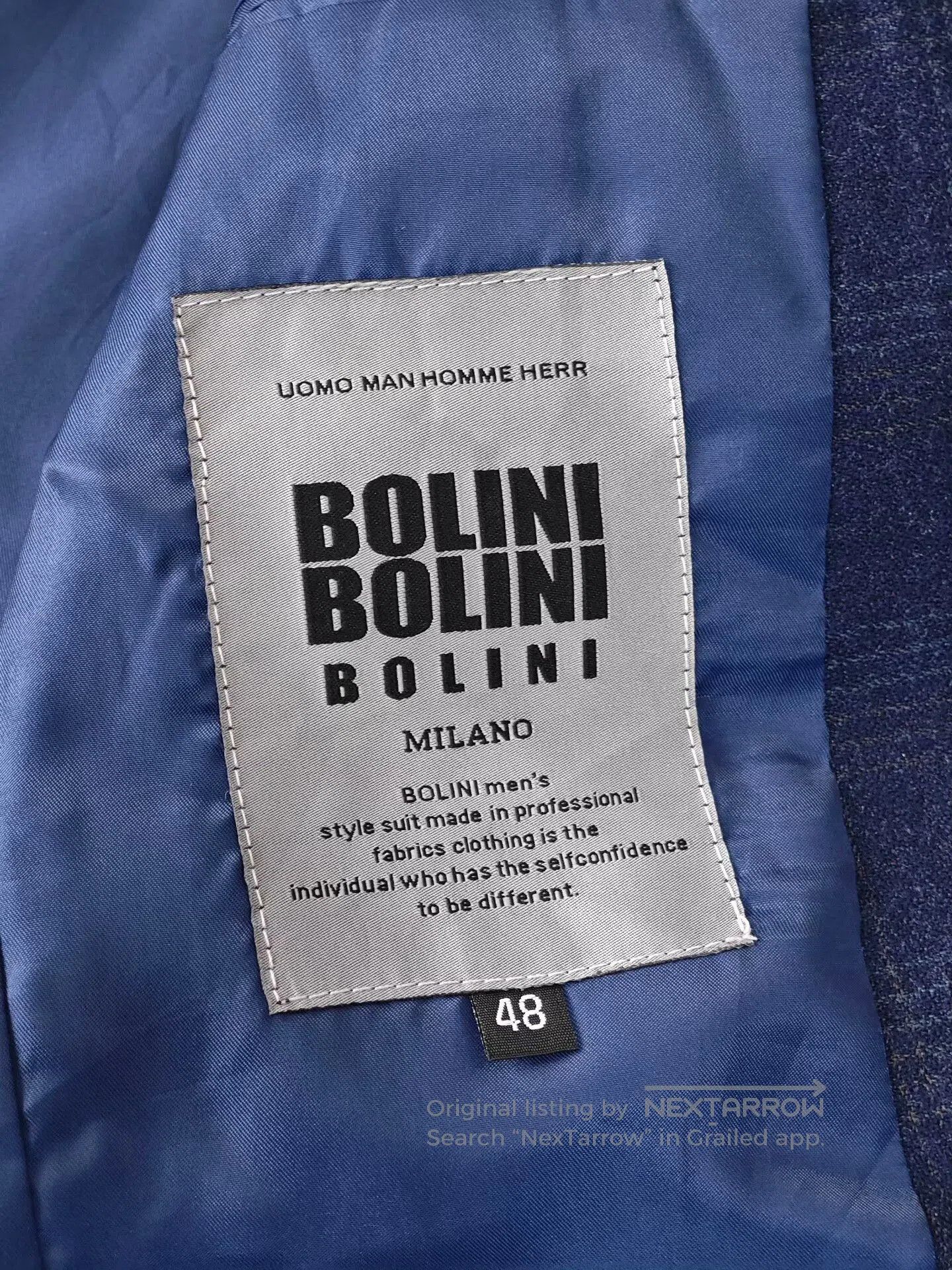 Boglioli Turkish Wool Casual Blazer by Bolini. Size US M / EU 48-50 / 2 - 5 Thumbnail