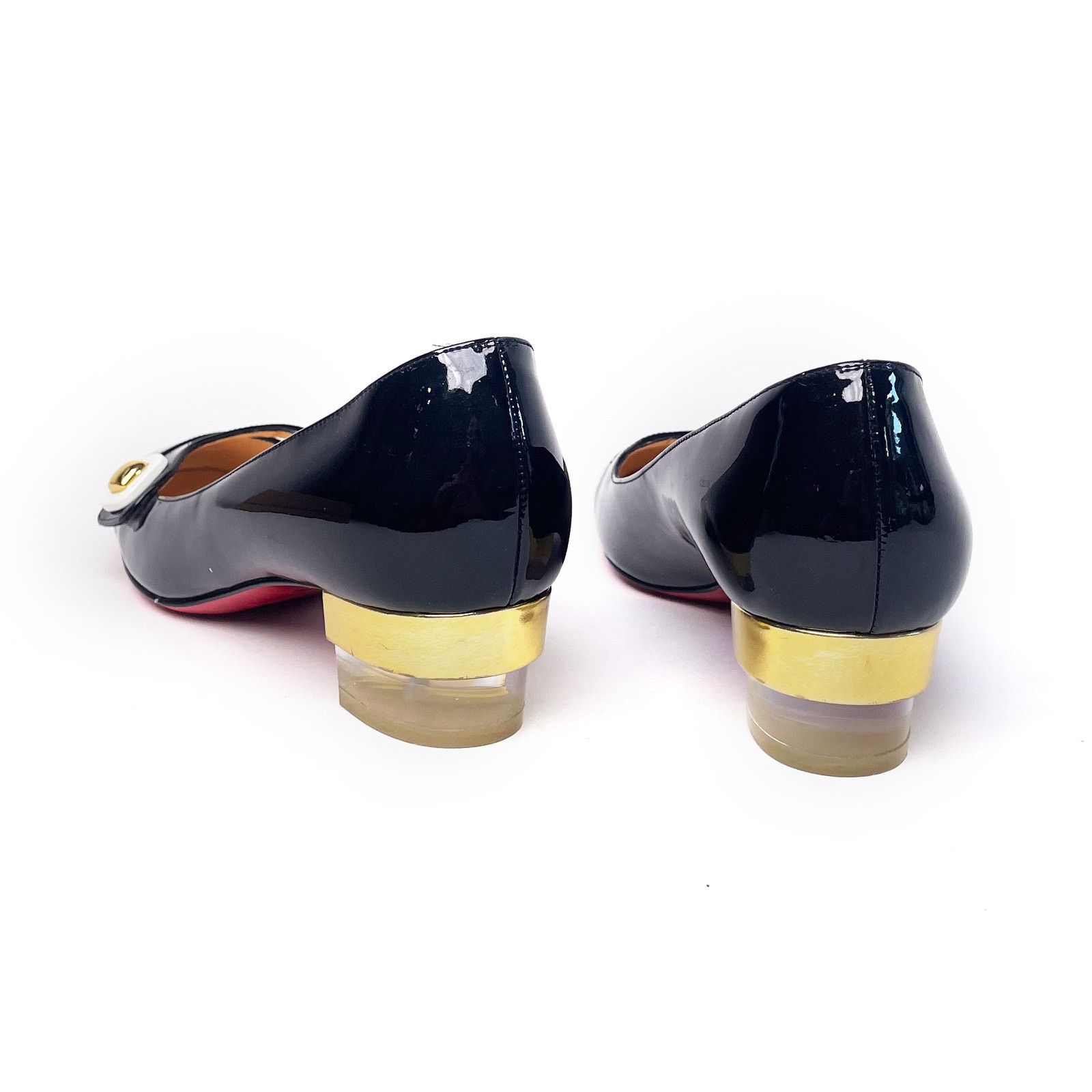 Christian Louboutin Patent Mary Janes Size US 7.5 / IT 37.5 - 5 Thumbnail