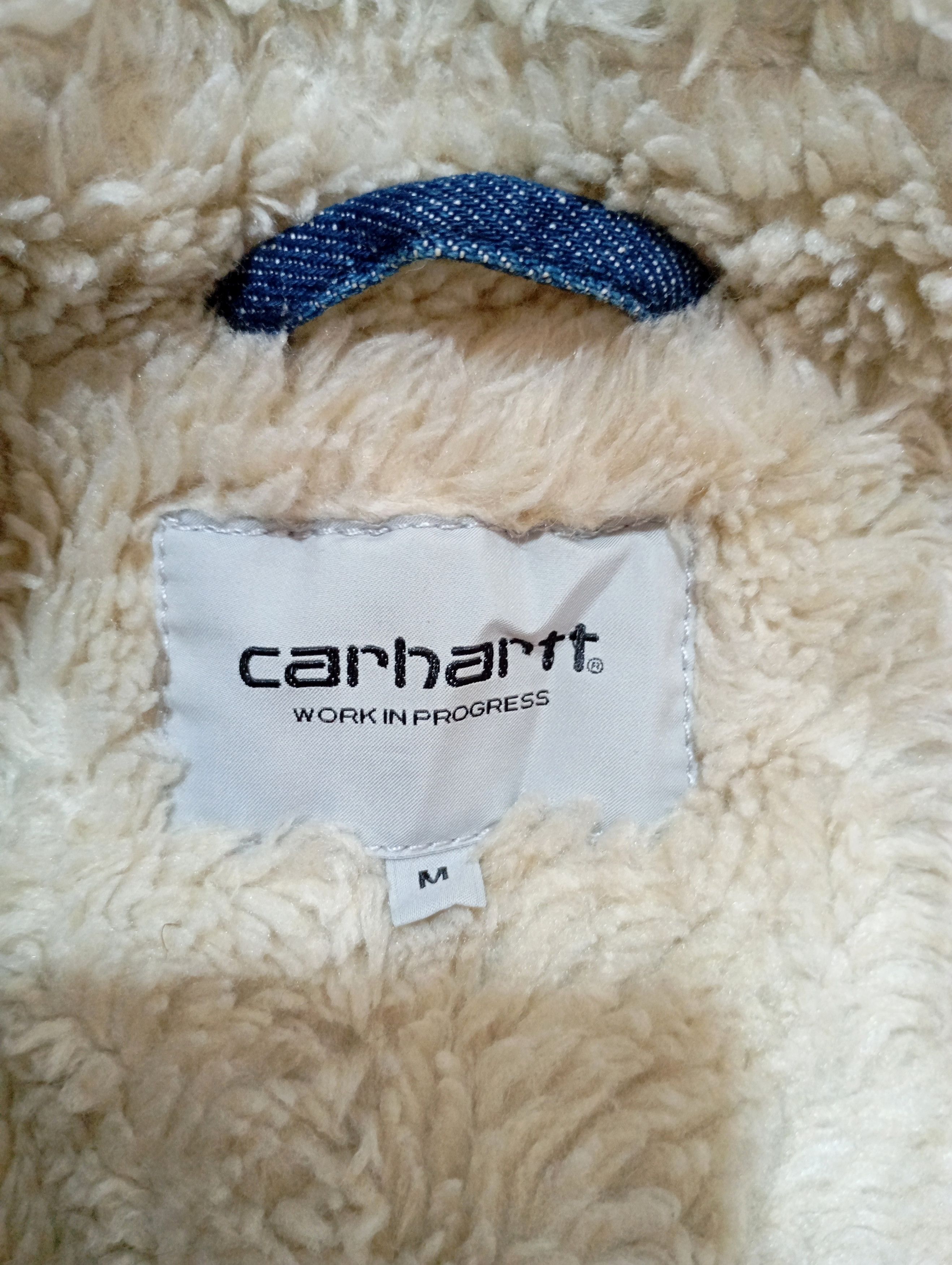 Carhartt Carhartt Denim Fairmount Coat Sherpa Lined Size M Size US M / EU 48-50 / 2 - 6 Thumbnail