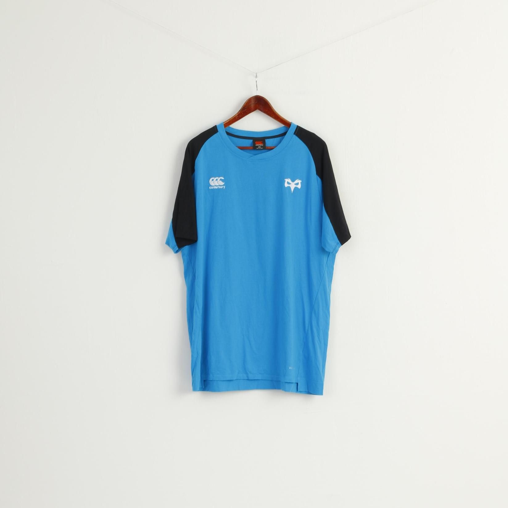 Canterbury of New Zealand Canterbury Men XXL Shirt Blue Cotton OSPREYS Rugby 7925 Size US XXL / EU 58 / 5 - 1 Thumbnail
