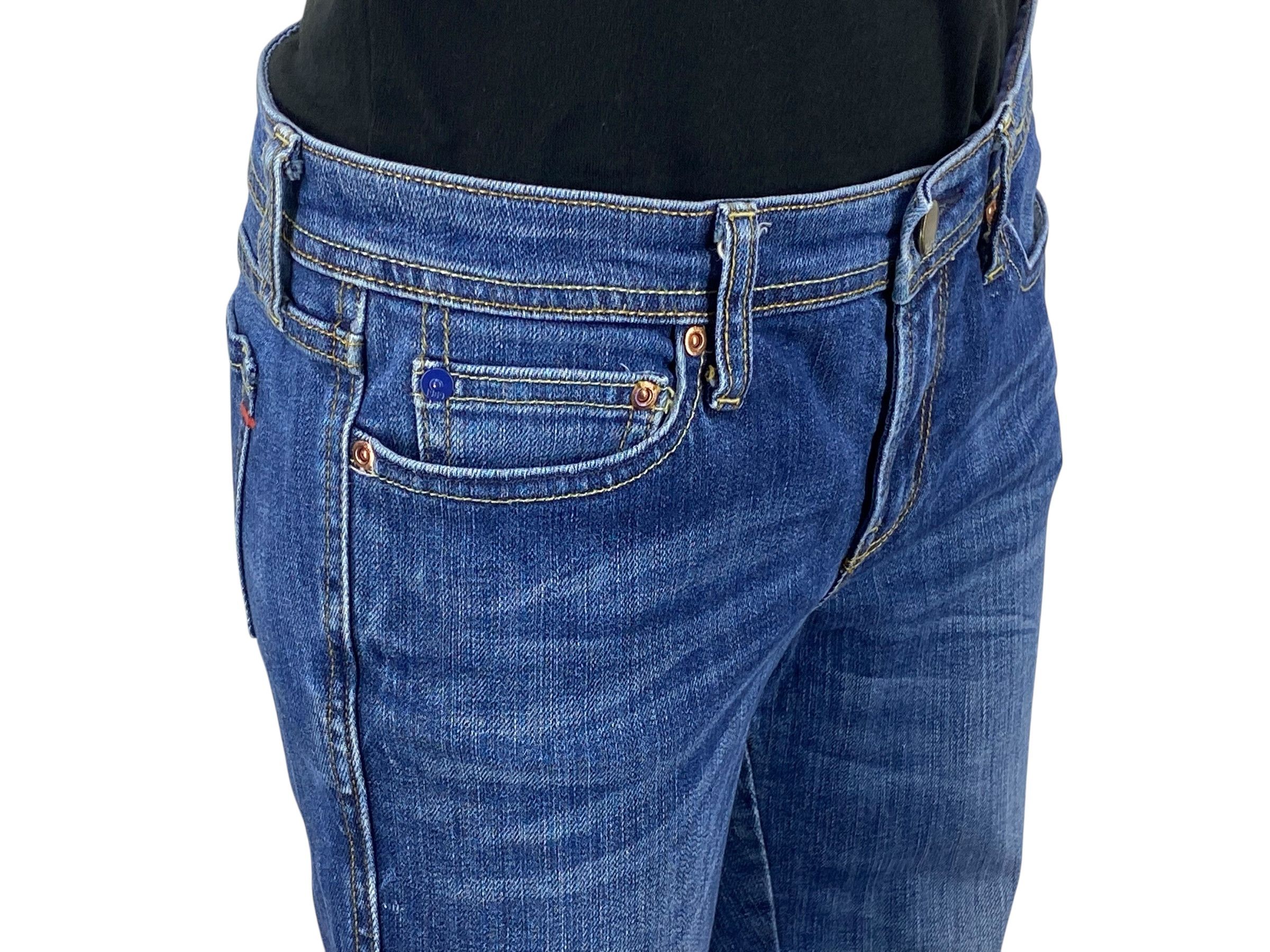 Gap Gap Low Rise Skinny Bootcut Jeans Size 26" / US 2 / IT 38 - 6 Thumbnail