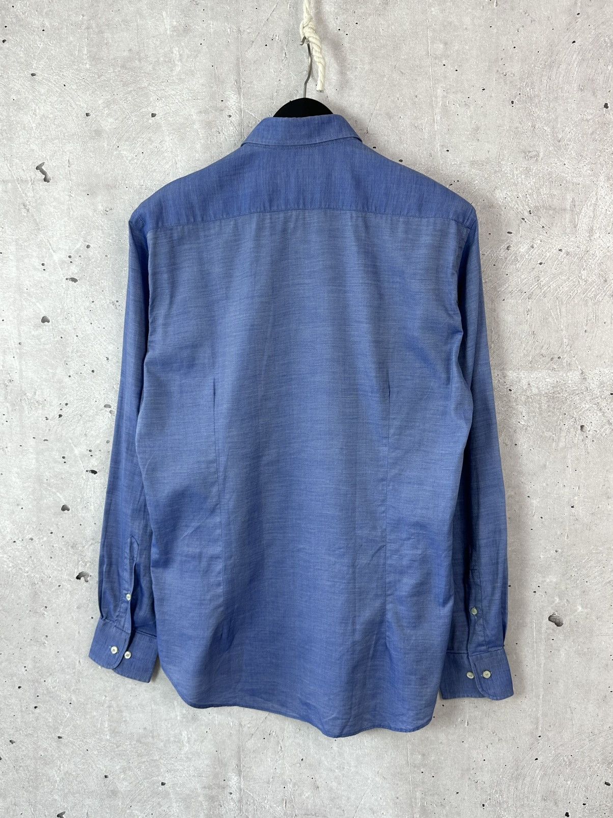 Etro Etro Made in Italy Cotton Blue Long Sleeve Men’s Shirt Size US L / EU 52-54 / 3 - 6 Thumbnail