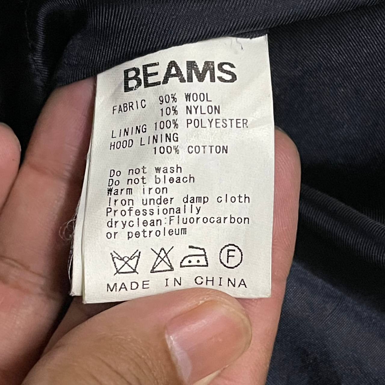 Beams Japan Vintage Beams Wool Hooded Coat Size US M / EU 48-50 / 2 - 9 Thumbnail