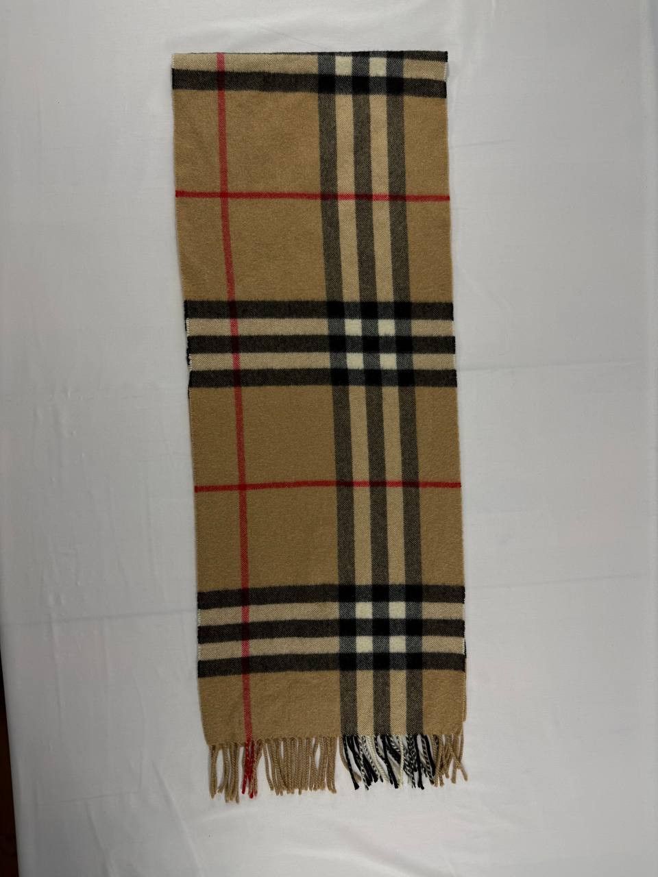 Burberry Burberry Classic Check Cashmere Scarf 'Archive Beige' 168x30 Size ONE SIZE - 8 Thumbnail