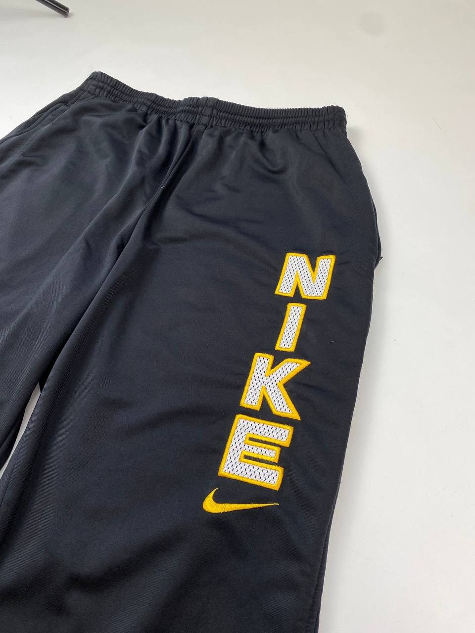 Nike × Vintage Vintage Pants Men Nike On Buttons Logo size Xl Size US 37 - 3 Thumbnail