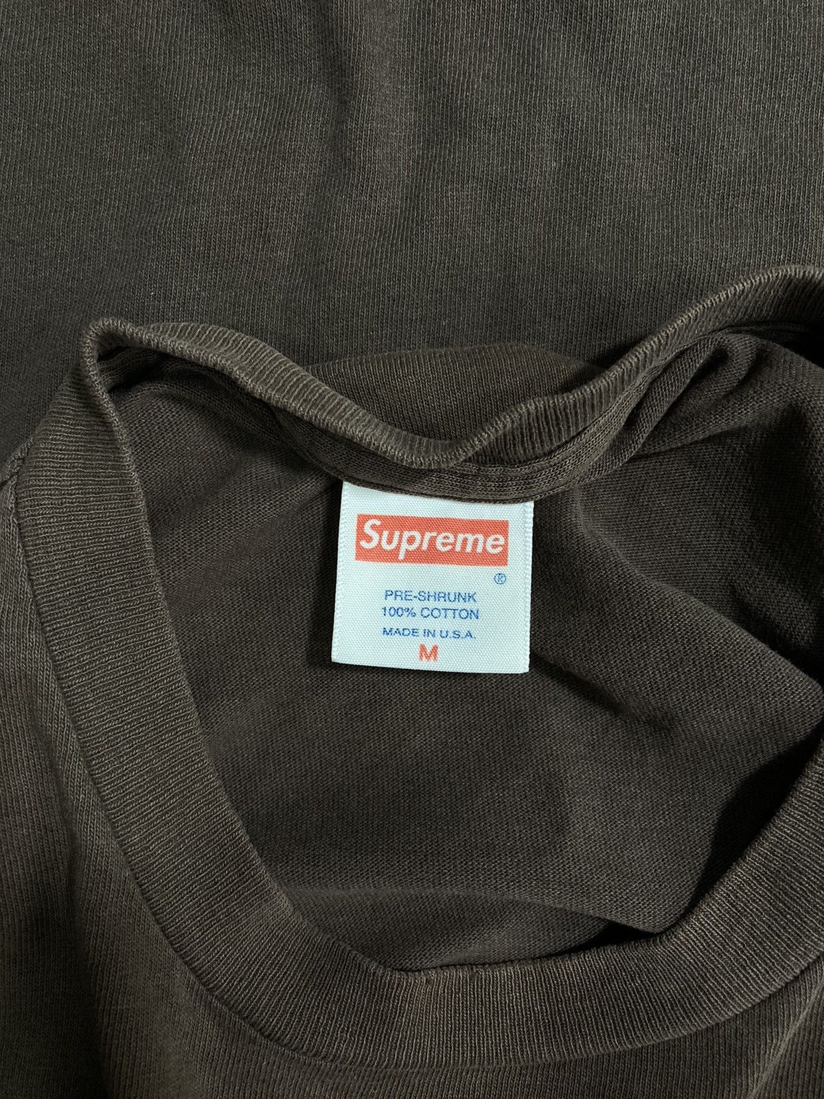 Supreme 2003 Supreme Brown Box Logo T-Shirt Size US M / EU 48-50 / 2 - 15 Thumbnail