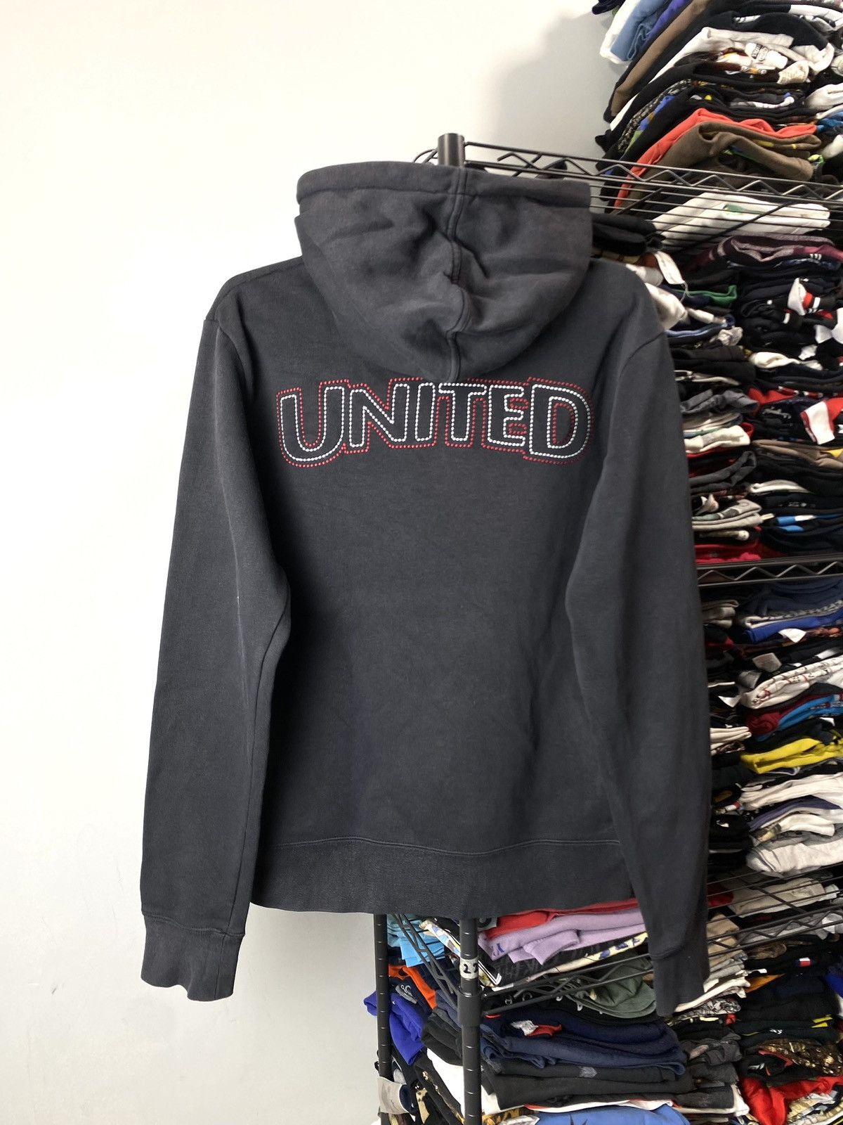 Nike 2000’s Nike Manchester United Soccer Hoodie Jersey Size US S / EU 44-46 / 1 - 2 Thumbnail