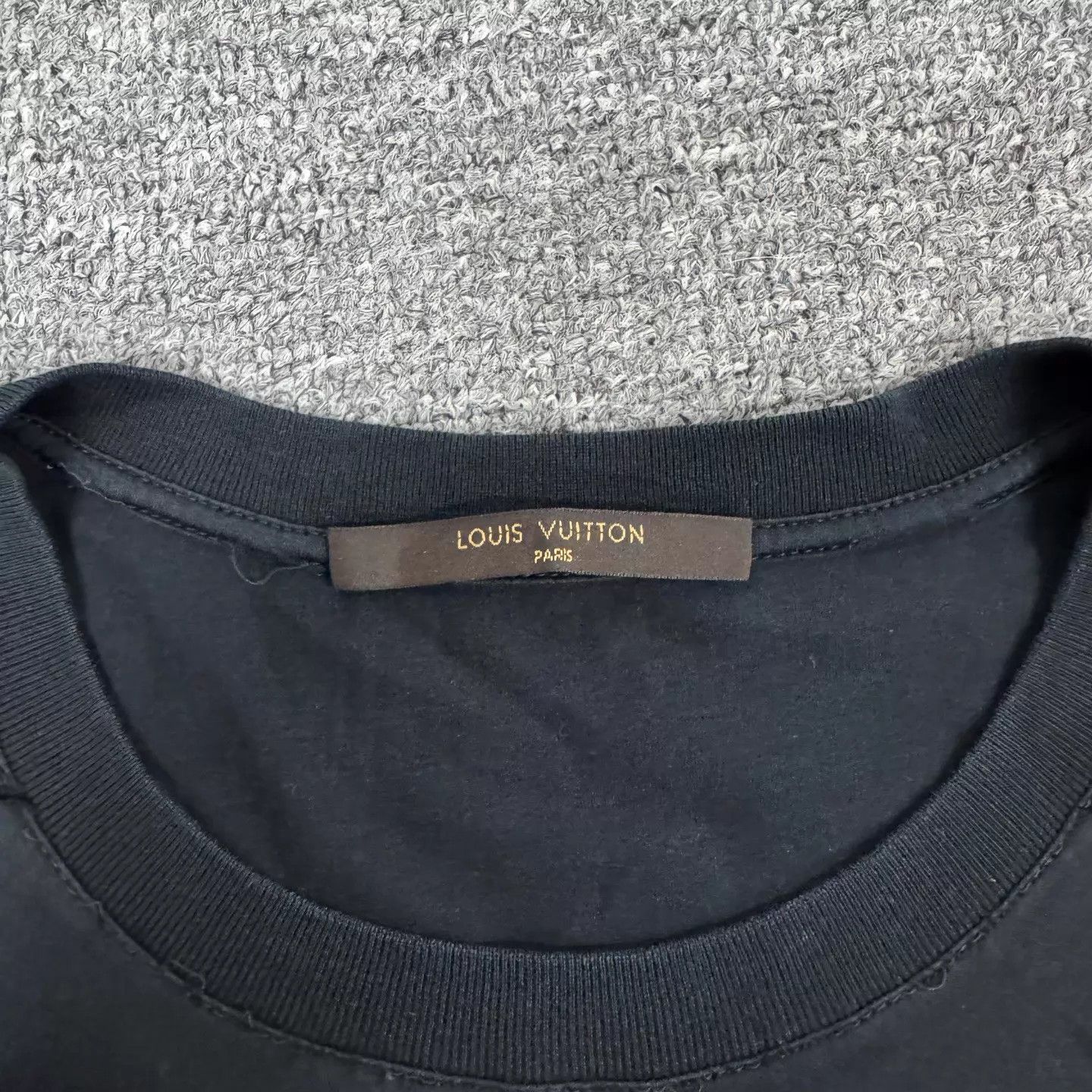 Louis Vuitton LV Black Green Monogram Short Sleeve T-Shirt M Size US M / EU 48-50 / 2 - 5 Thumbnail